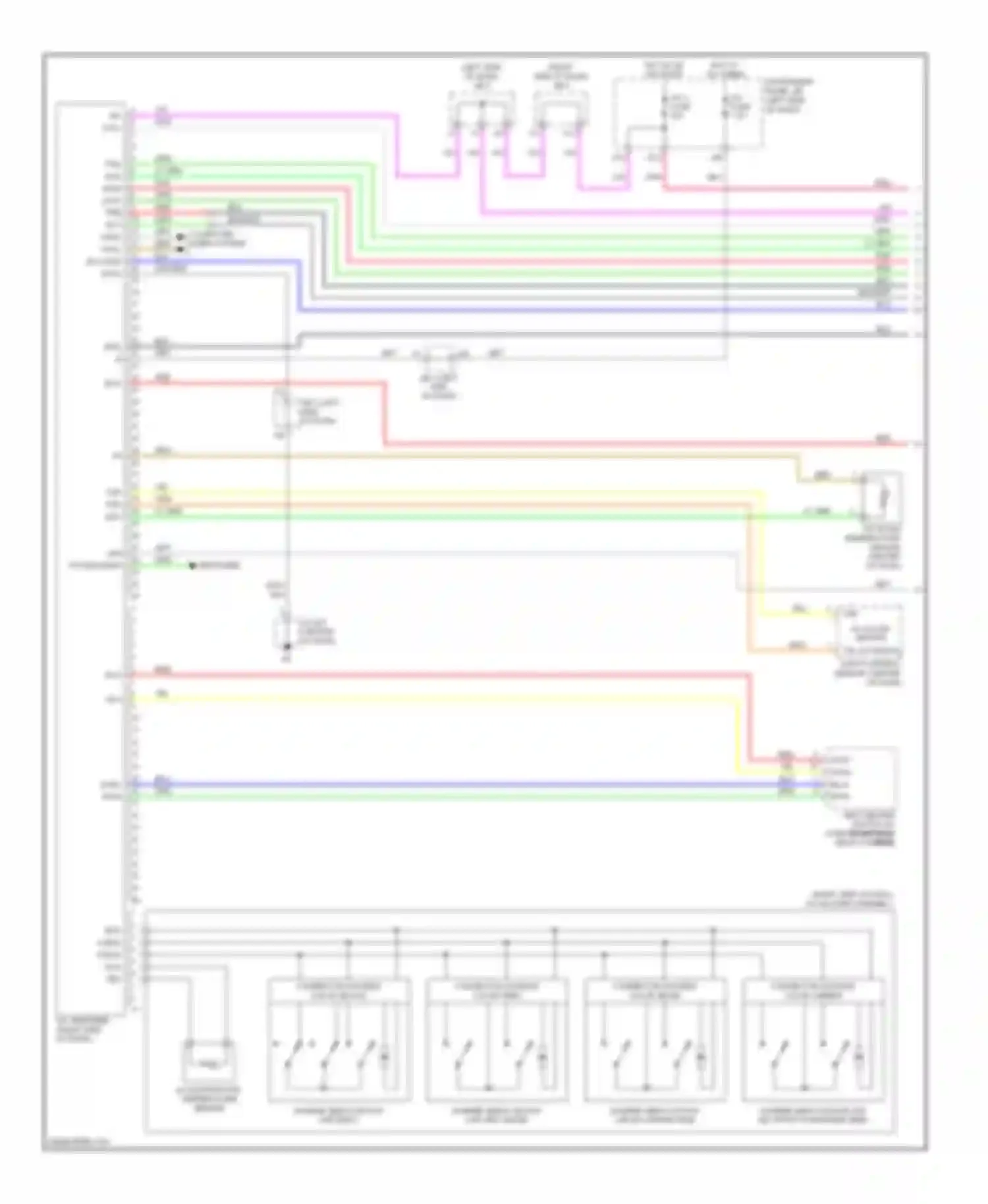 ES Lexus XV40 (2006-2009): Automatic a/c circuit (1 of 3)