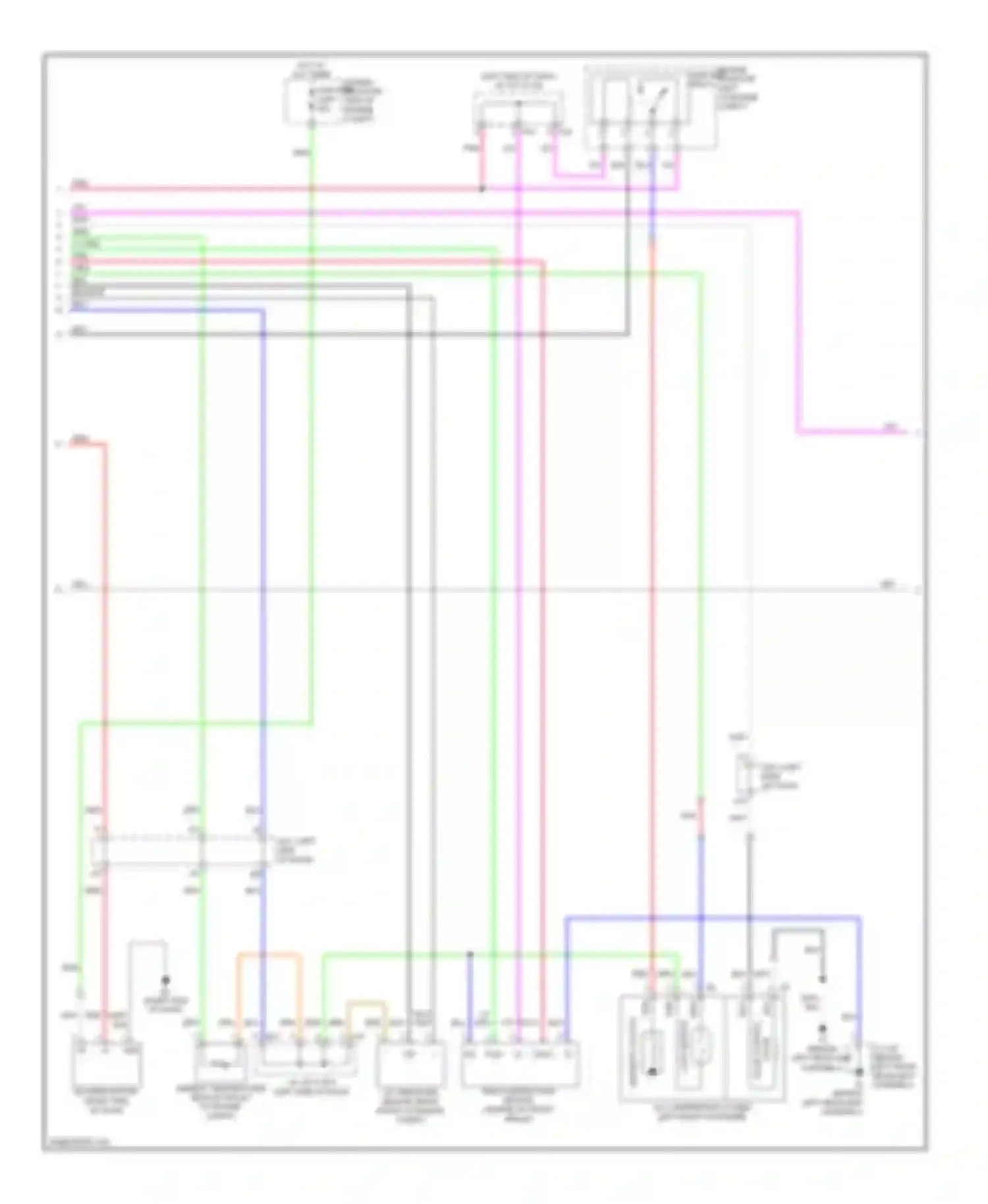 ES Lexus XV40 (2006-2009): Automatic a/c circuit (2 of 3)