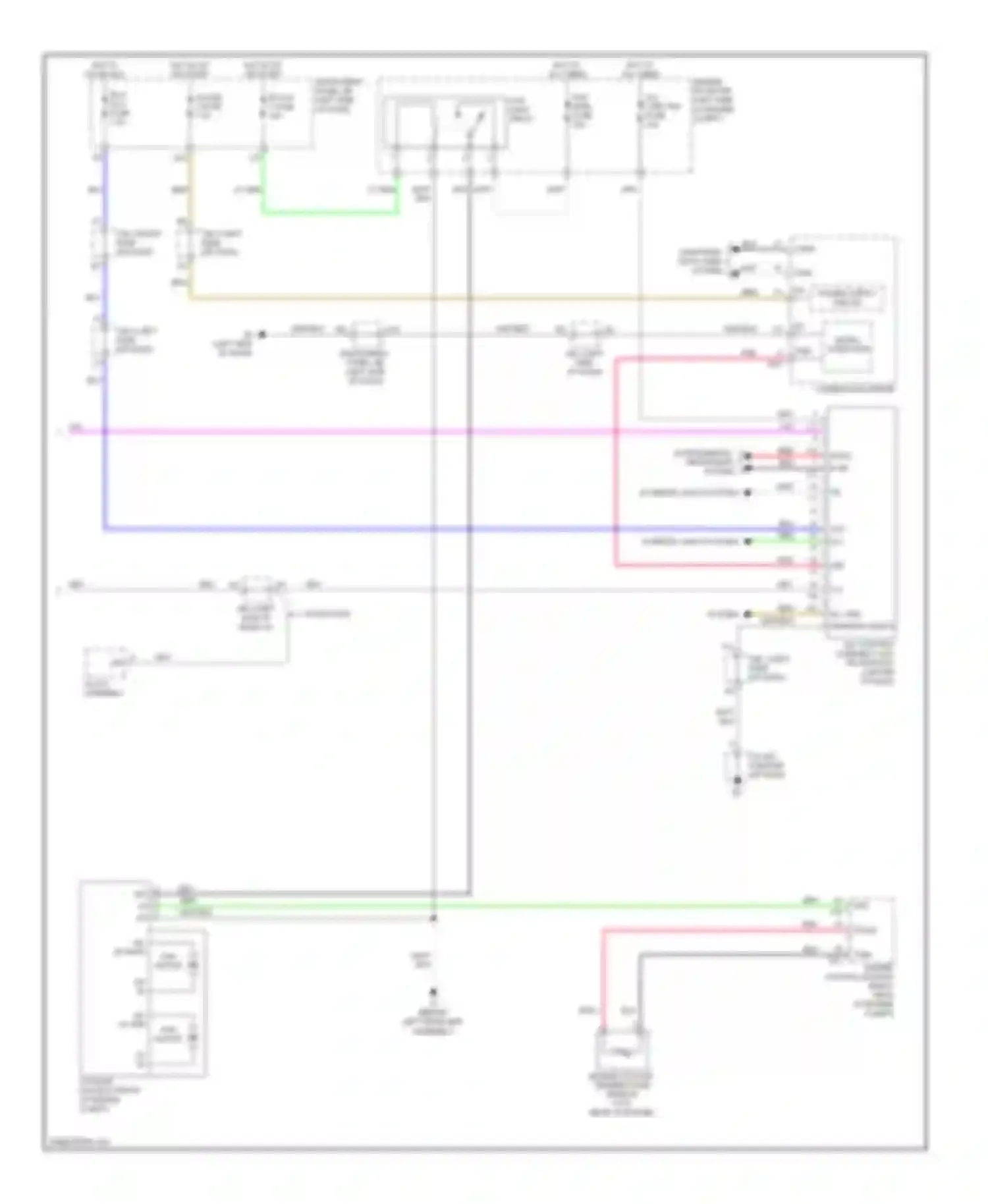 ES Lexus XV40 (2006-2009): Automatic a/c circuit (3 of 3)