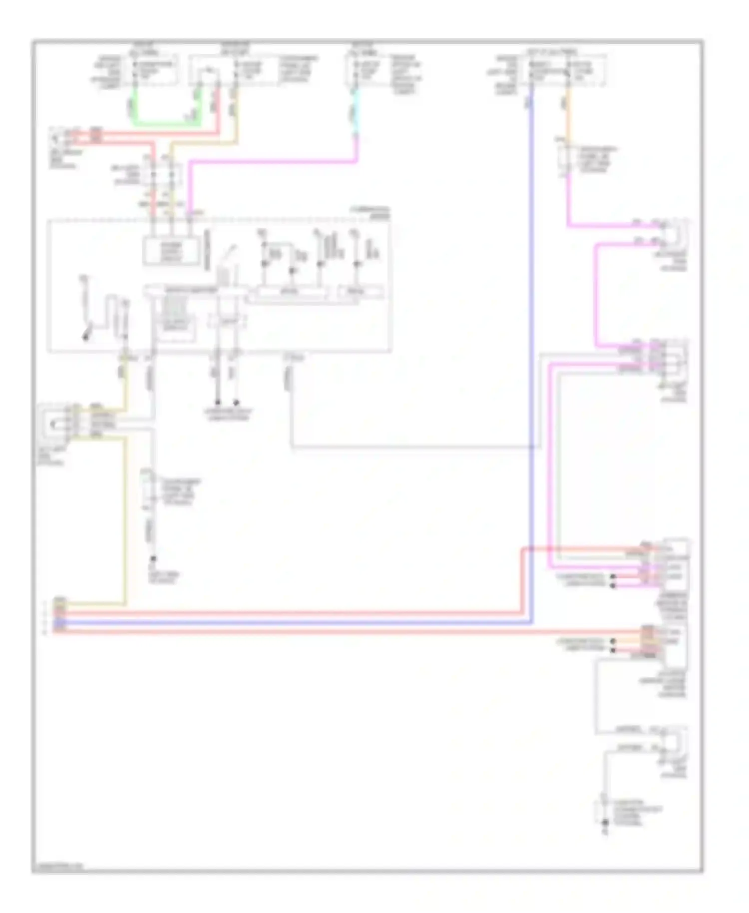 ES Lexus XV40 (2006-2009): Anti-lock brakes circuit (2 of 2)