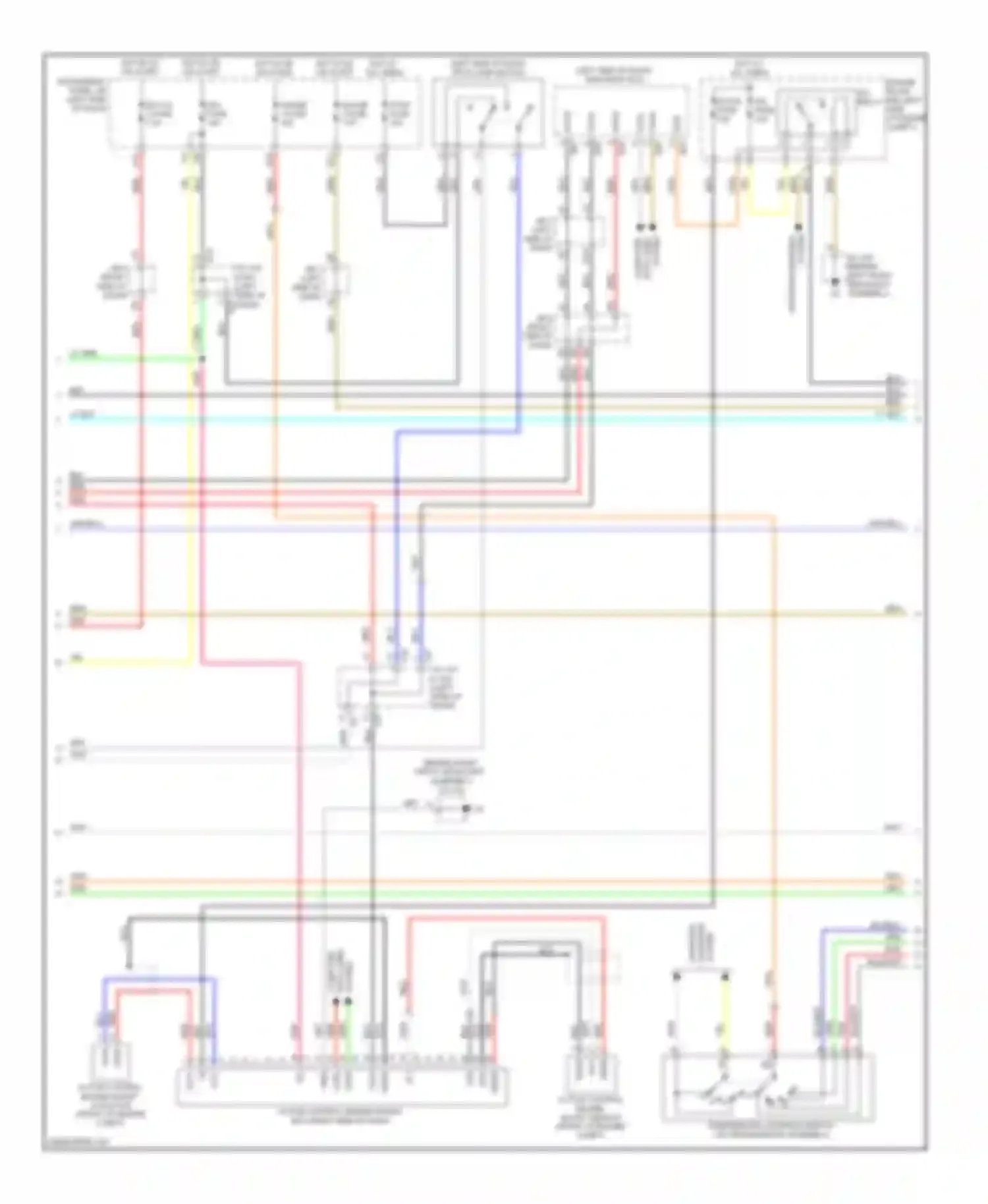 ES Lexus XV40 (2006-2009): Wiring diagram engine performance 3.5l (2 of 5)