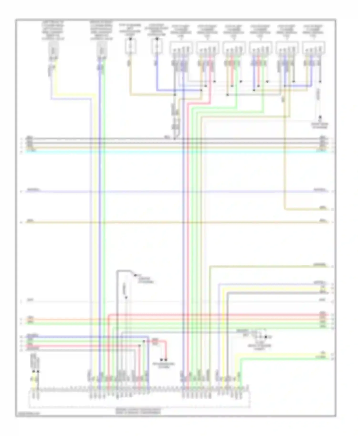 ES Lexus XV40 (2006-2009): Wiring diagram engine performance 3.5l (3 of 5)