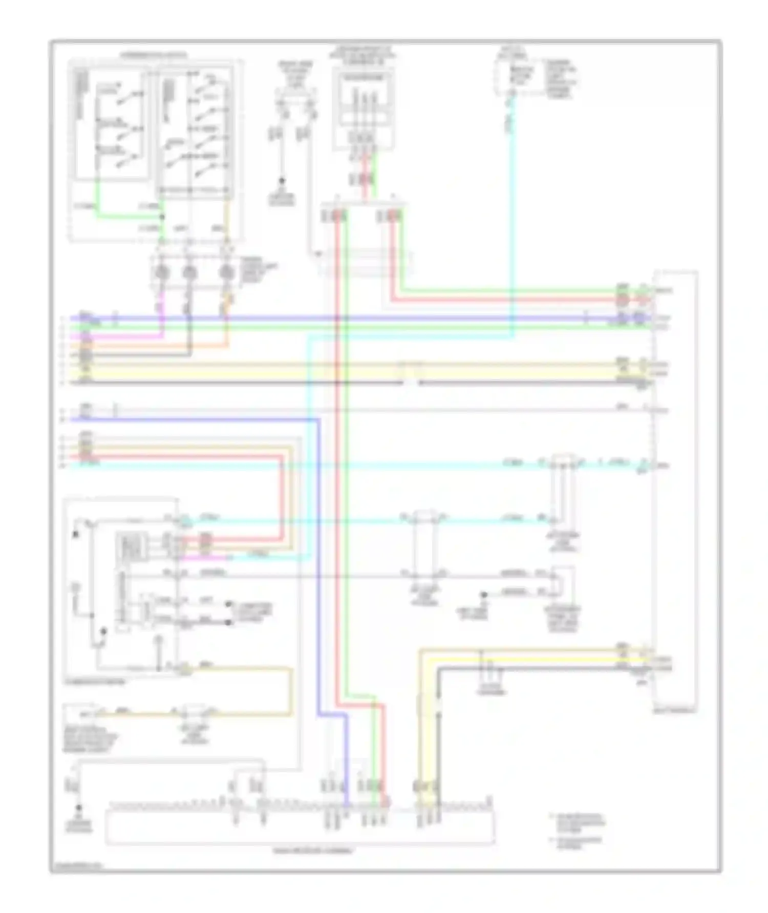 ES Lexus XV40 (2006-2009): Radio circuit (3 of 3)