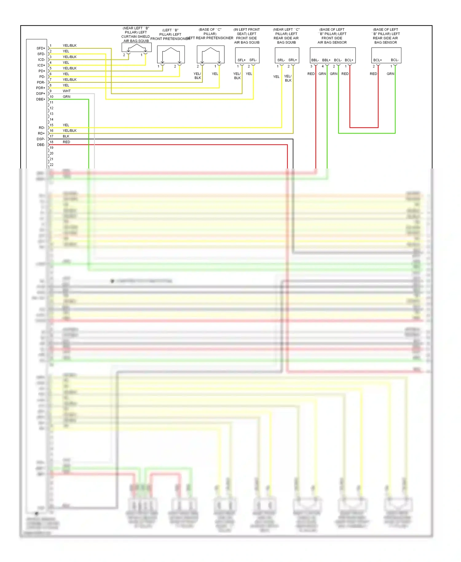 Wiring diagram fsp- for Lexus ES XV40 (2006-2009) (1 of 1)