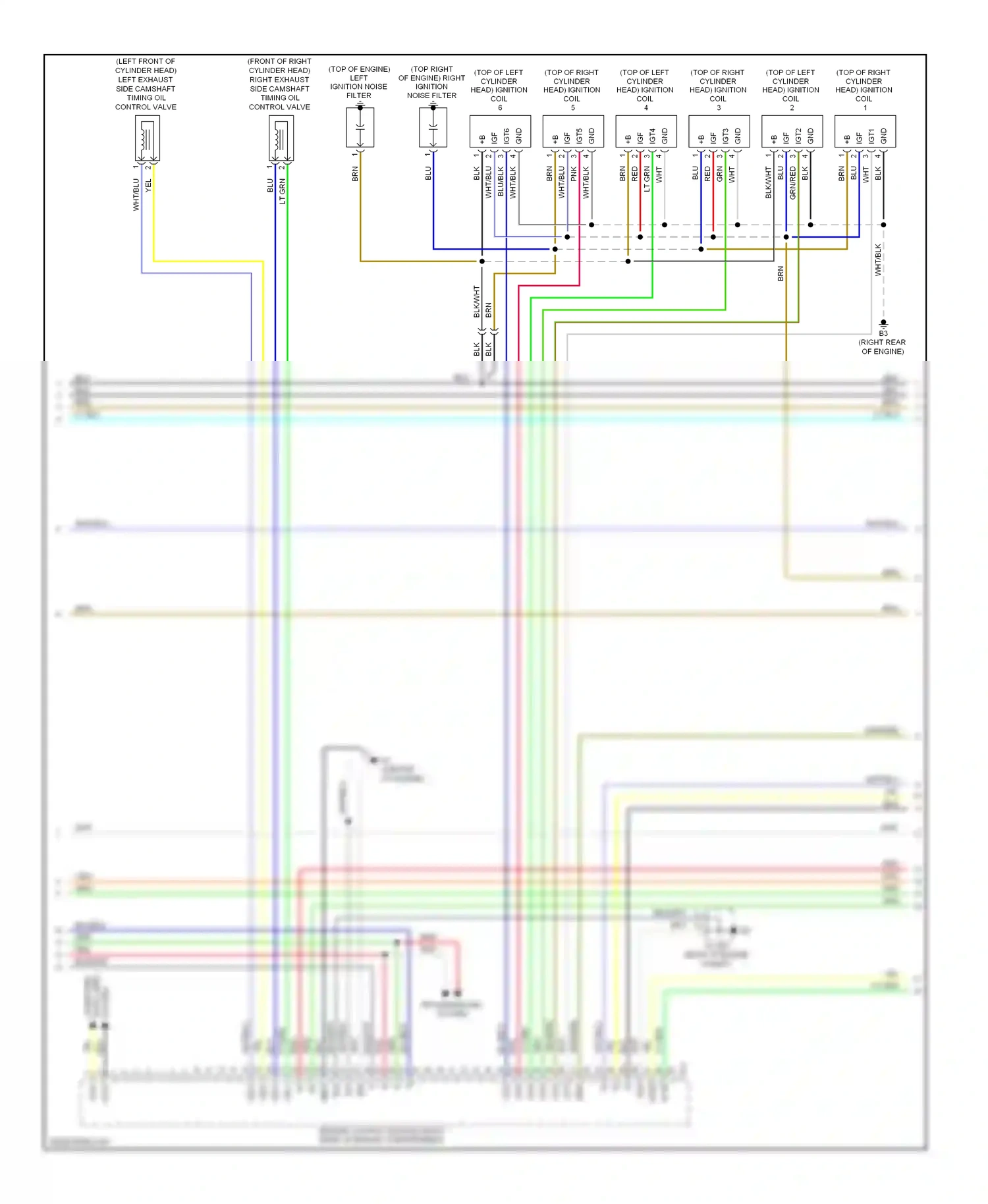 Wiring diagram grn/red for Lexus ES XV40 (2006-2009) (4 of 6)