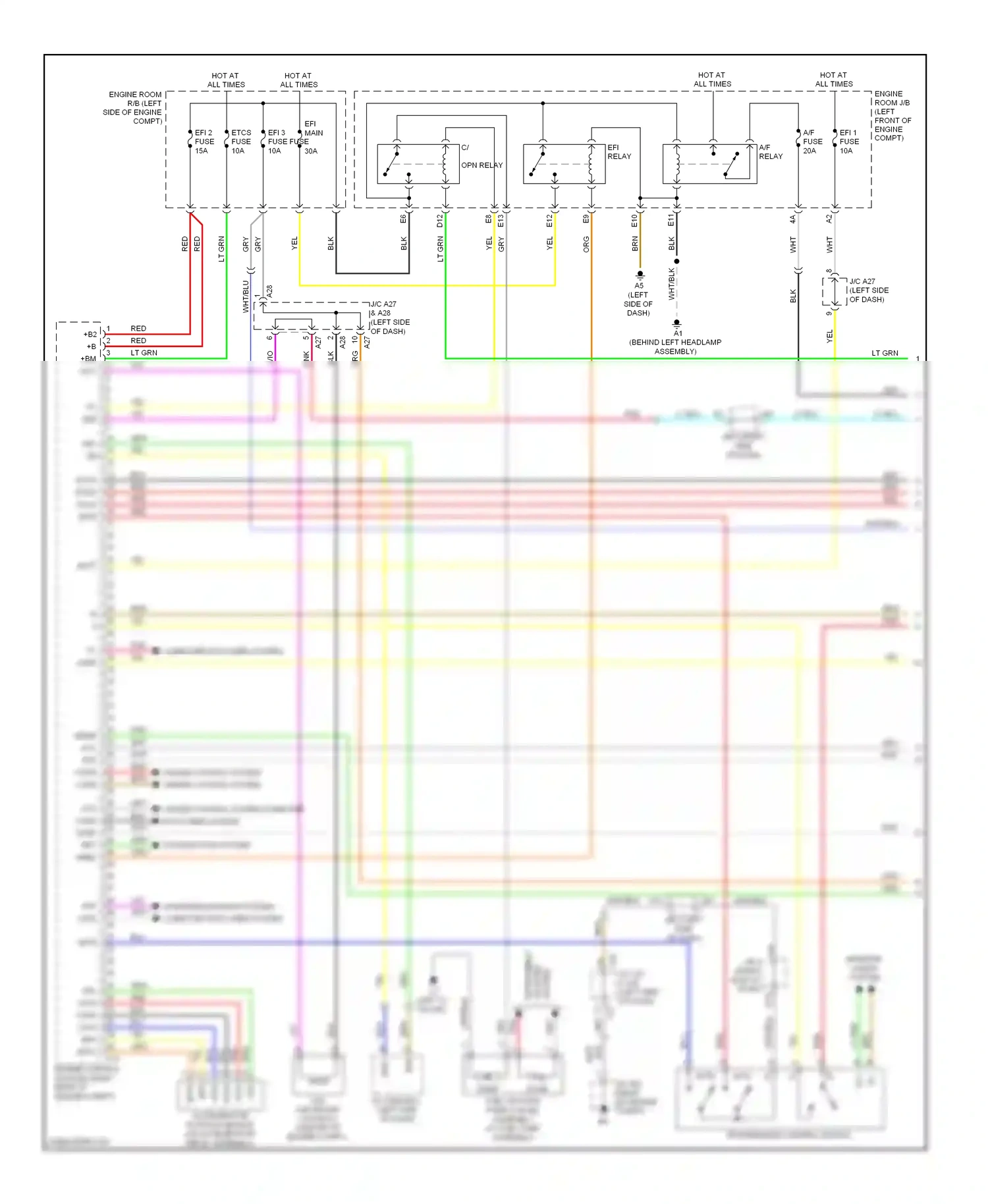 Wiring diagram pnk for Lexus ES XV40 (2006-2009) (19 of 57)