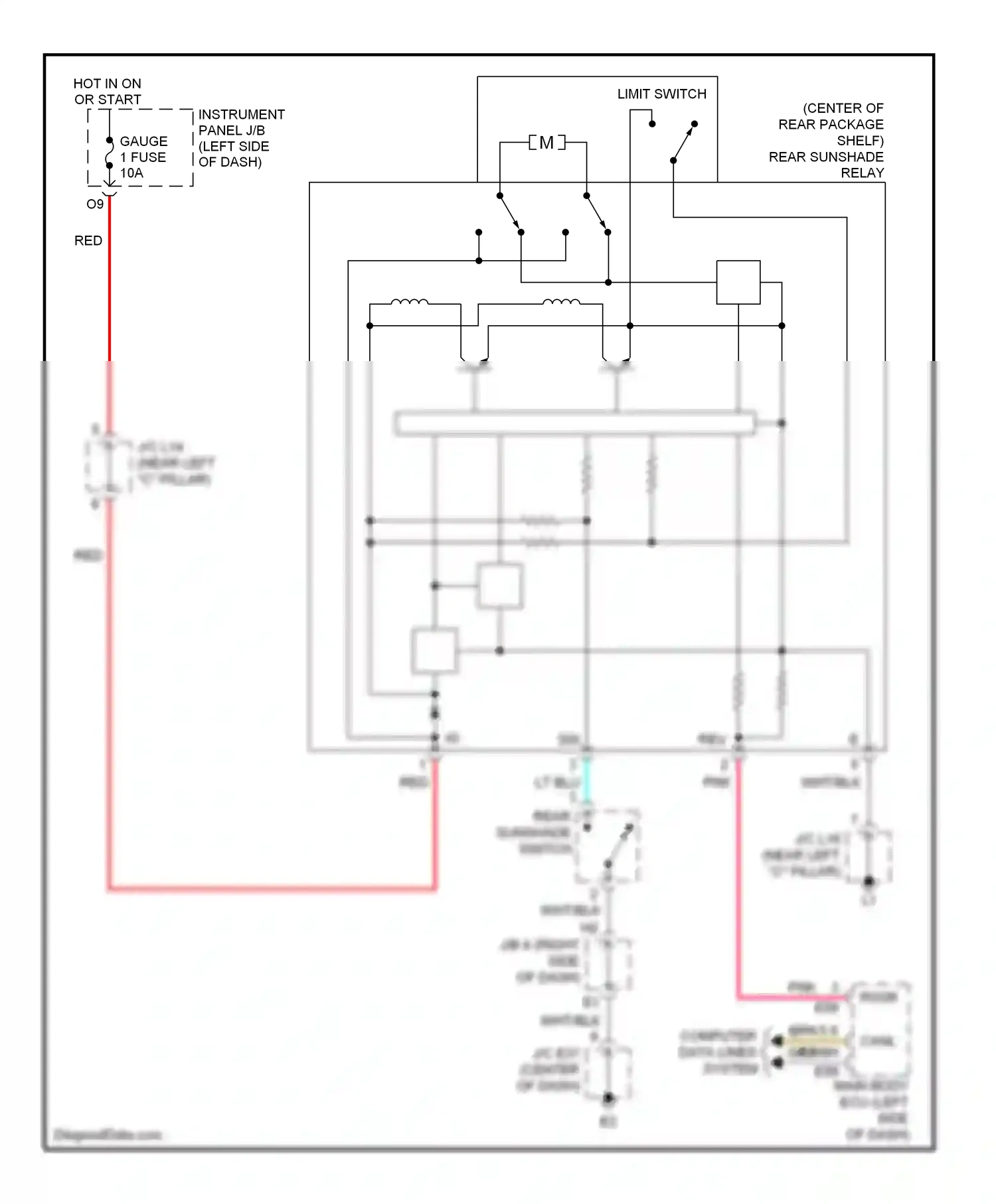Wiring diagram wht/blk for Lexus ES XV40 (2006-2009) (69 of 86)