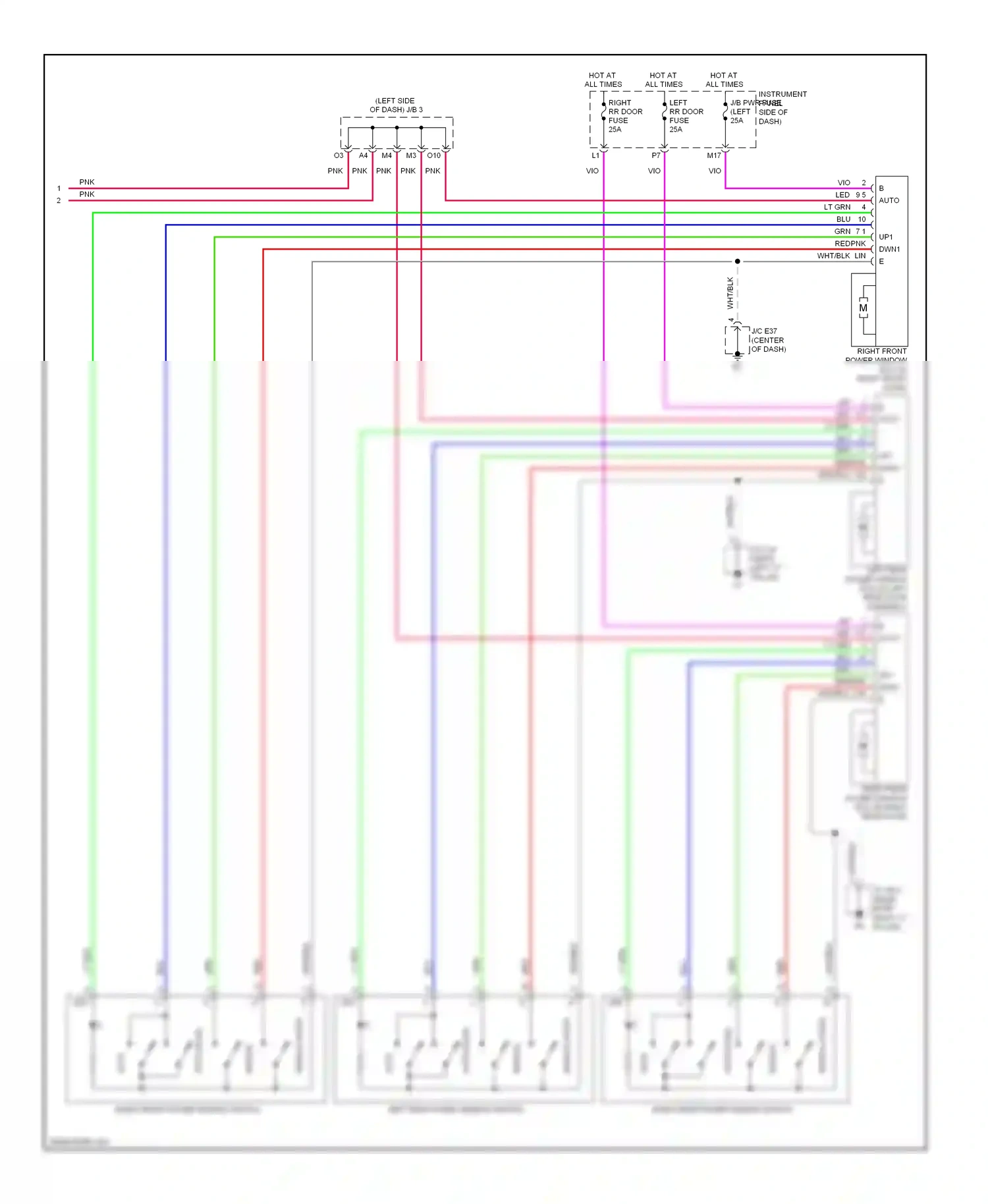Wiring diagram wht/blk for Lexus ES XV40 (2006-2009) (65 of 86)