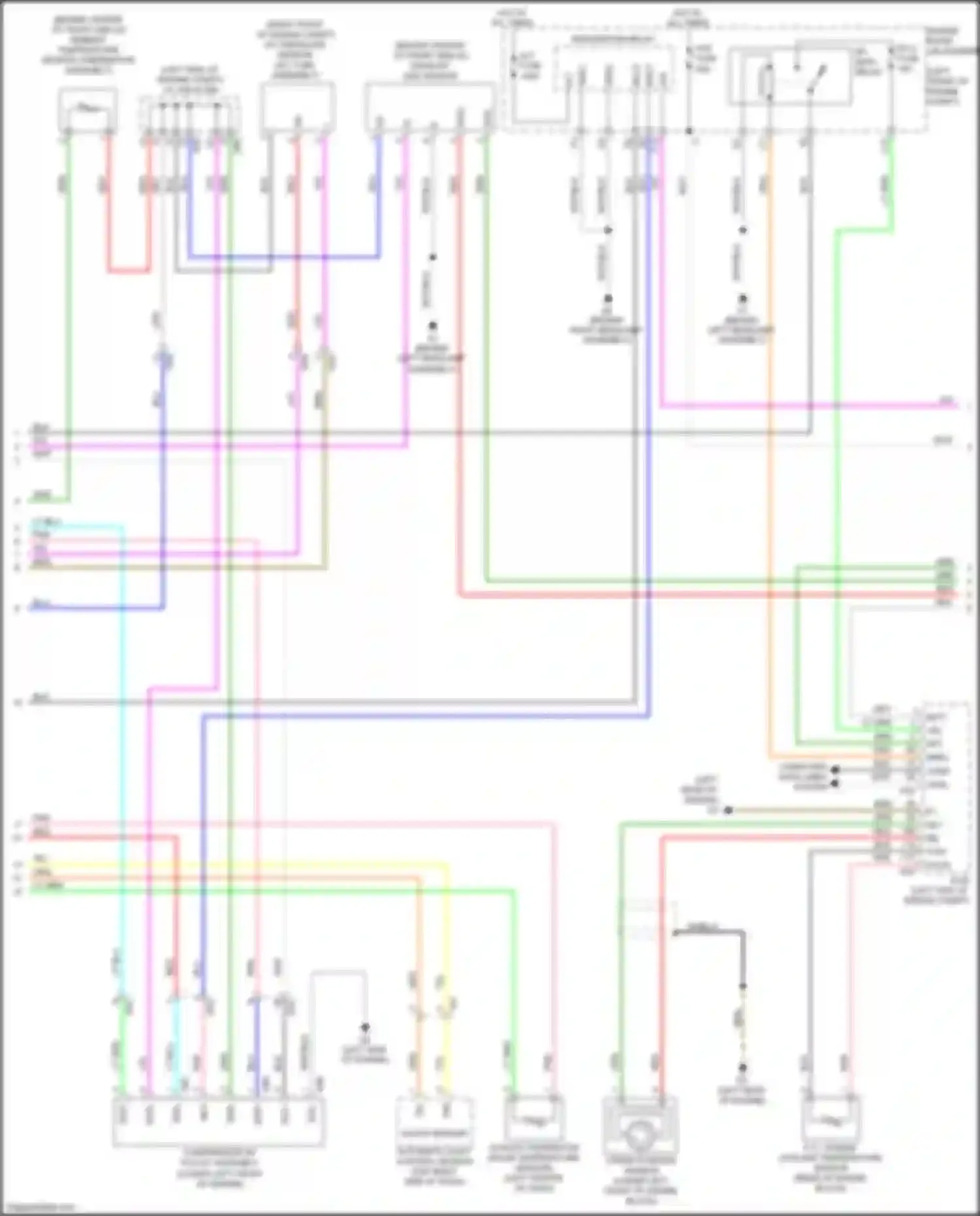 ES Lexus XV60 facelift (2015-2018): Automatic a/c circuit (2 of 3)