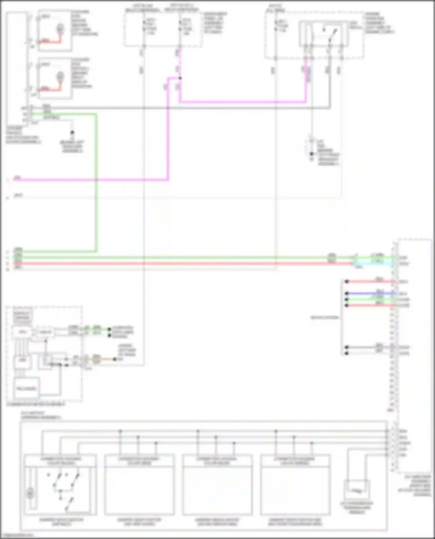 ES Lexus XV60 facelift (2015-2018): Automatic a/c circuit (3 of 3)