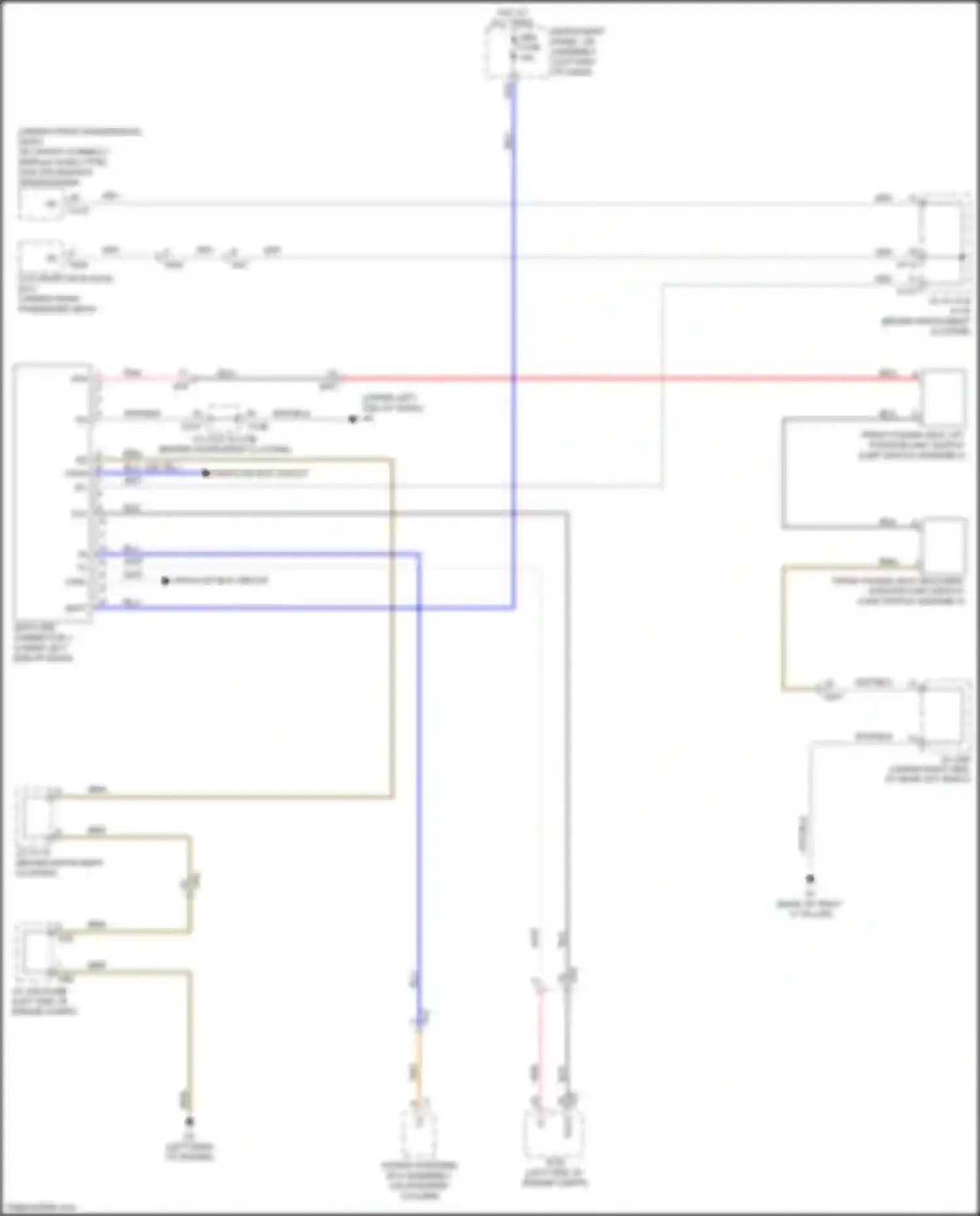 ES Lexus XV60 facelift (2015-2018): Data link connector circuit