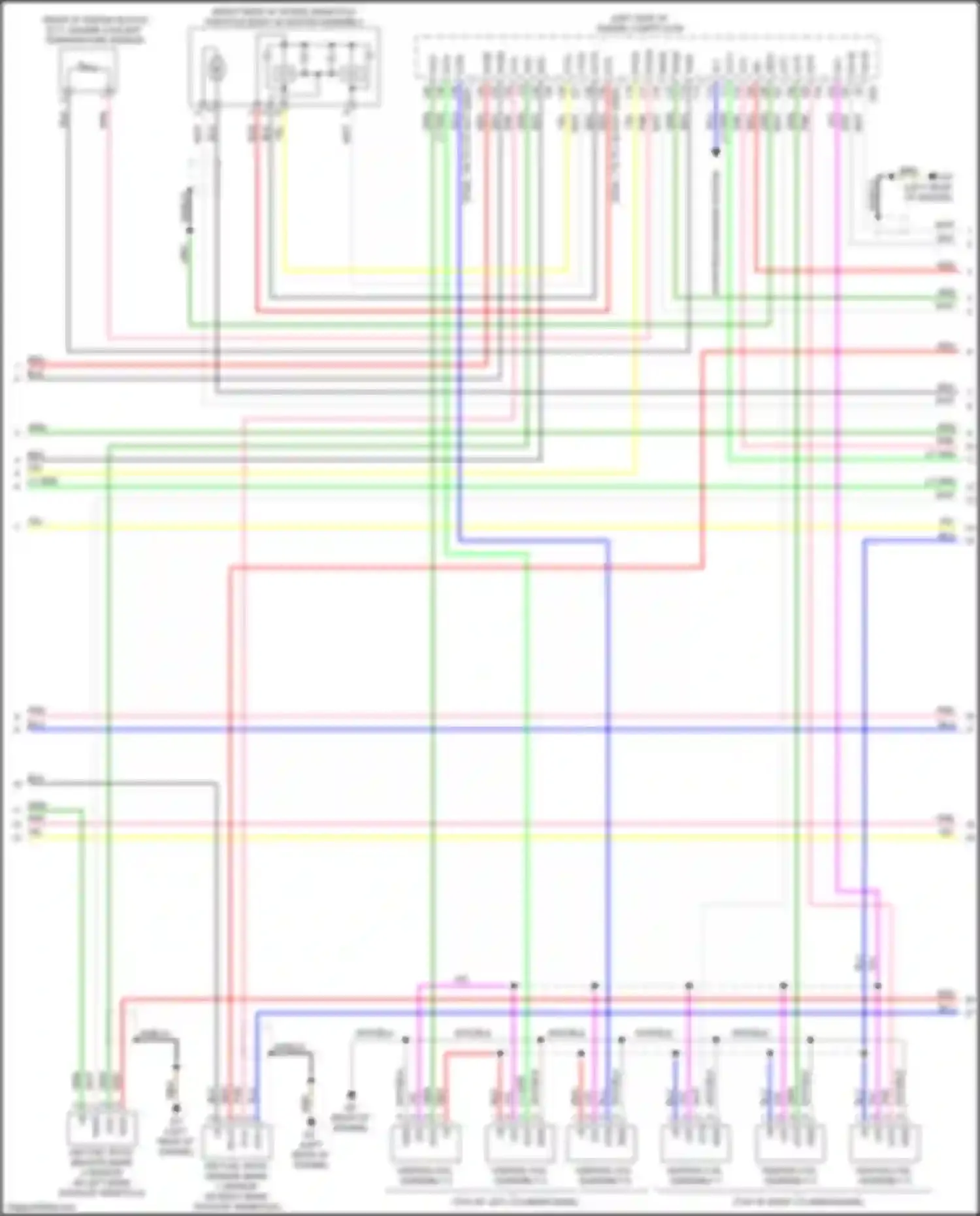 ES Lexus XV60 facelift (2015-2018): Wiring diagram engine performance 3.5l (3 of 5)