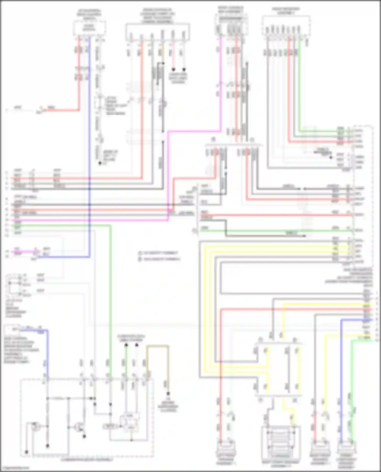 ES Lexus XV60 facelift (2015-2018): Radio circuit, w/ navigation (2 of 3)