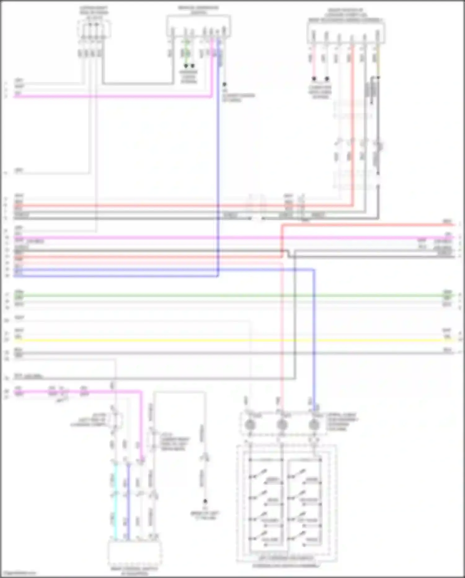 ES Lexus XV60 facelift (2015-2018): Radio circuit, w/ navigation (2 of 5)