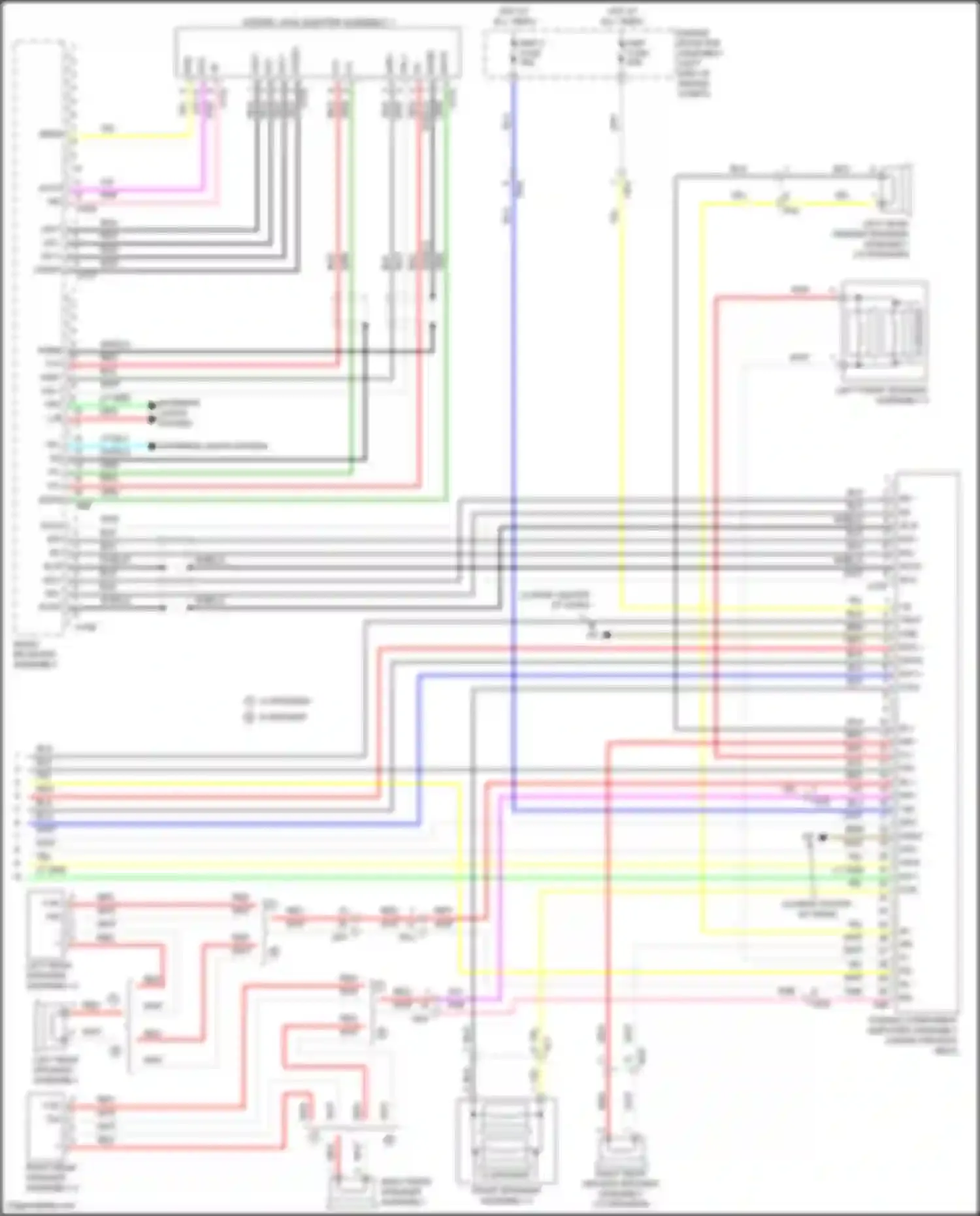 ES Lexus XV60 facelift (2015-2018): Radio circuit, w/ navigation (3 of 3)
