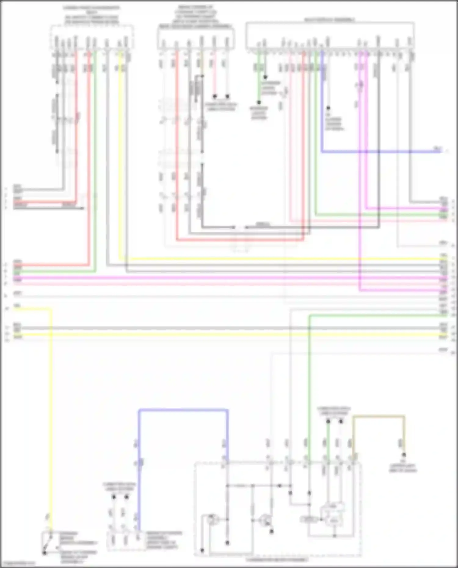 ES Lexus XV60 facelift (2015-2018): Radio circuit, w/o navigation (2 of 4)