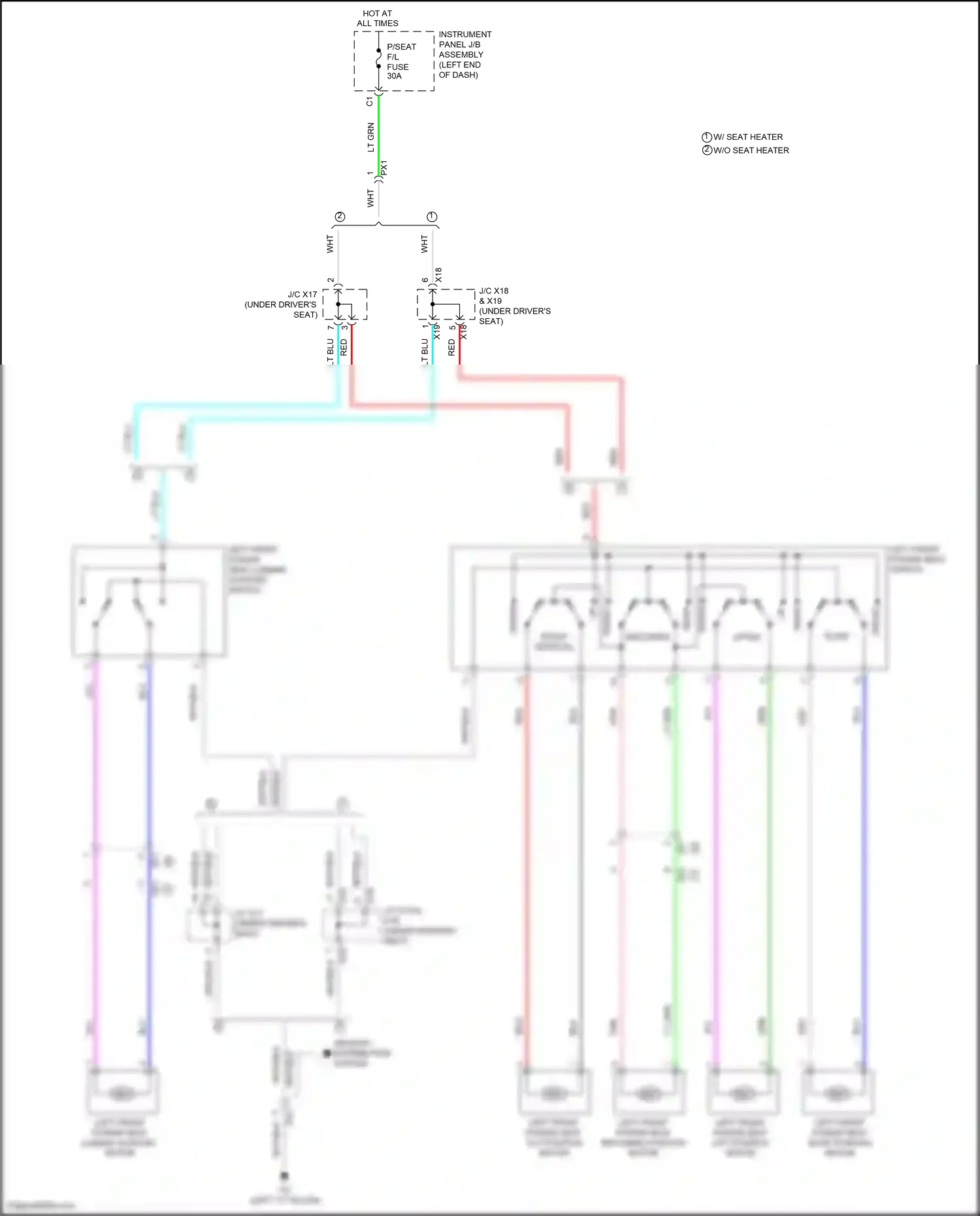 Wiring diagram grn for Lexus ES XV60 facelift (2015-2018) (54 of 151)