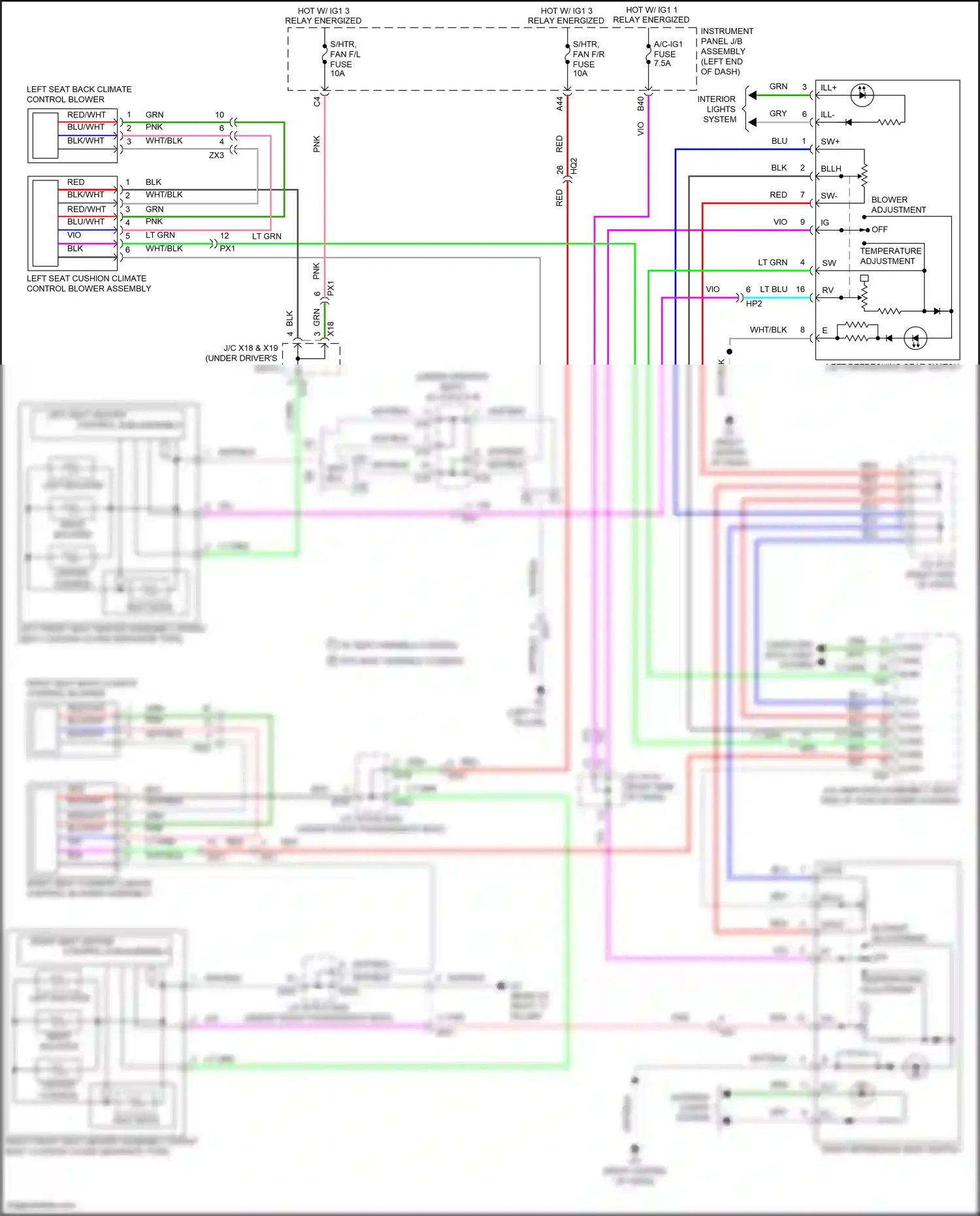 Wiring diagram lt grn for Lexus ES XV60 facelift (2015-2018) (73 of 106)