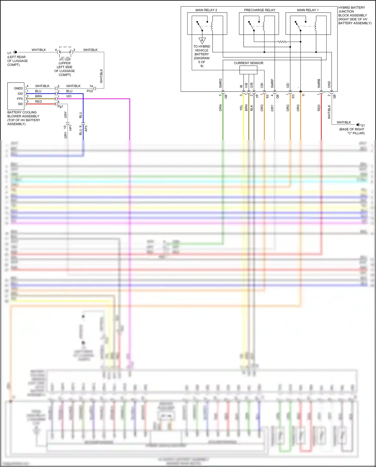 Wiring diagram org/ for Lexus ES XV60 facelift (2015-2018) (48 of 50)