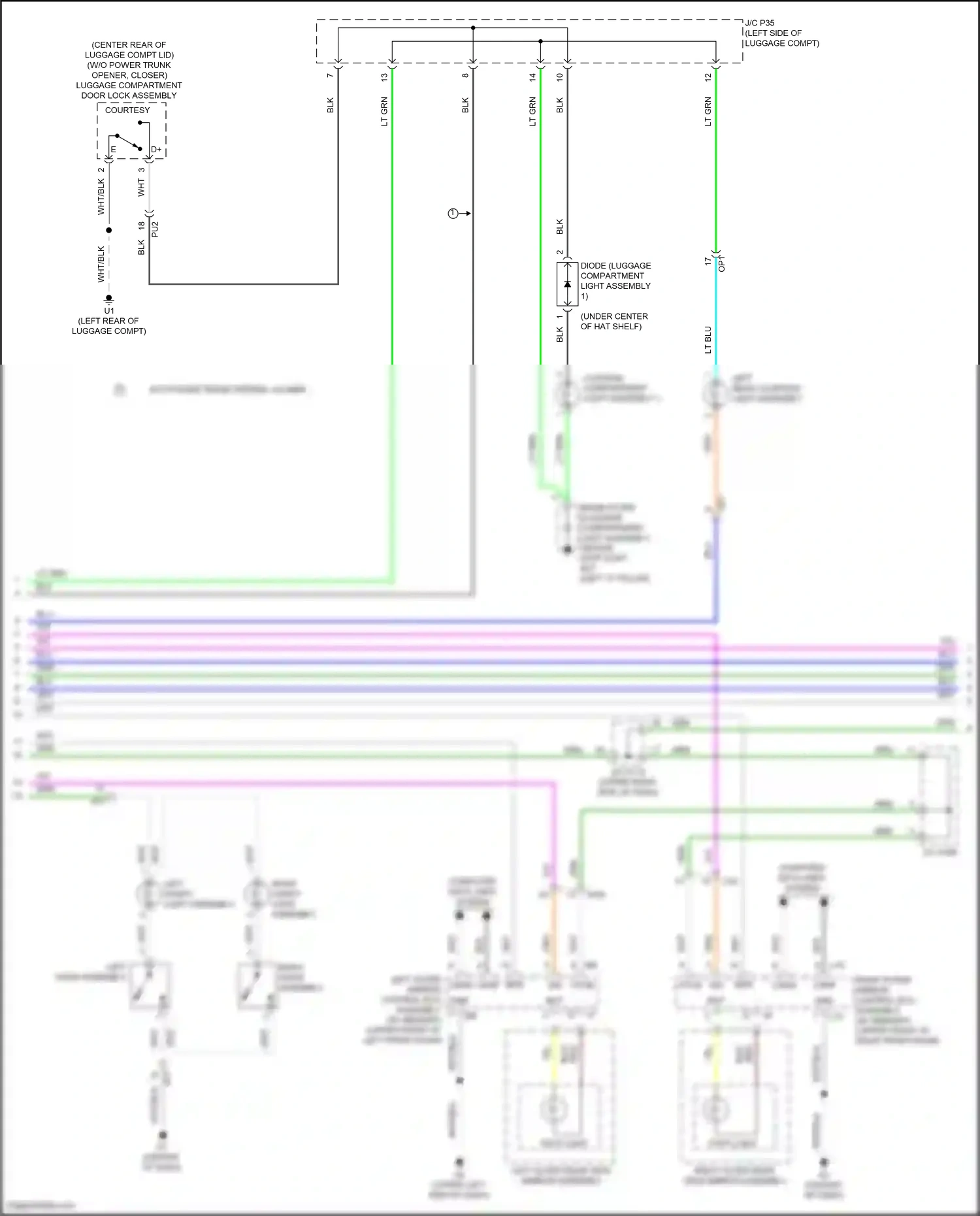 Wiring diagram org/ for Lexus ES XV60 facelift (2015-2018) (13 of 50)