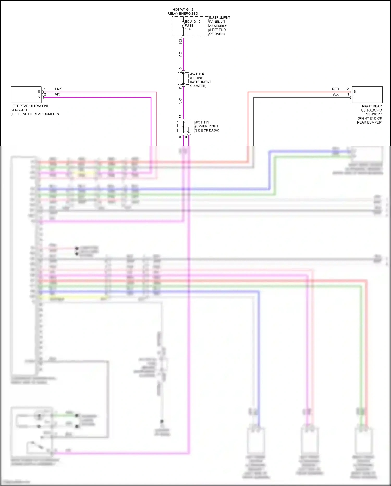Wiring diagram pnk for Lexus ES XV60 facelift (2015-2018) (81 of 137)