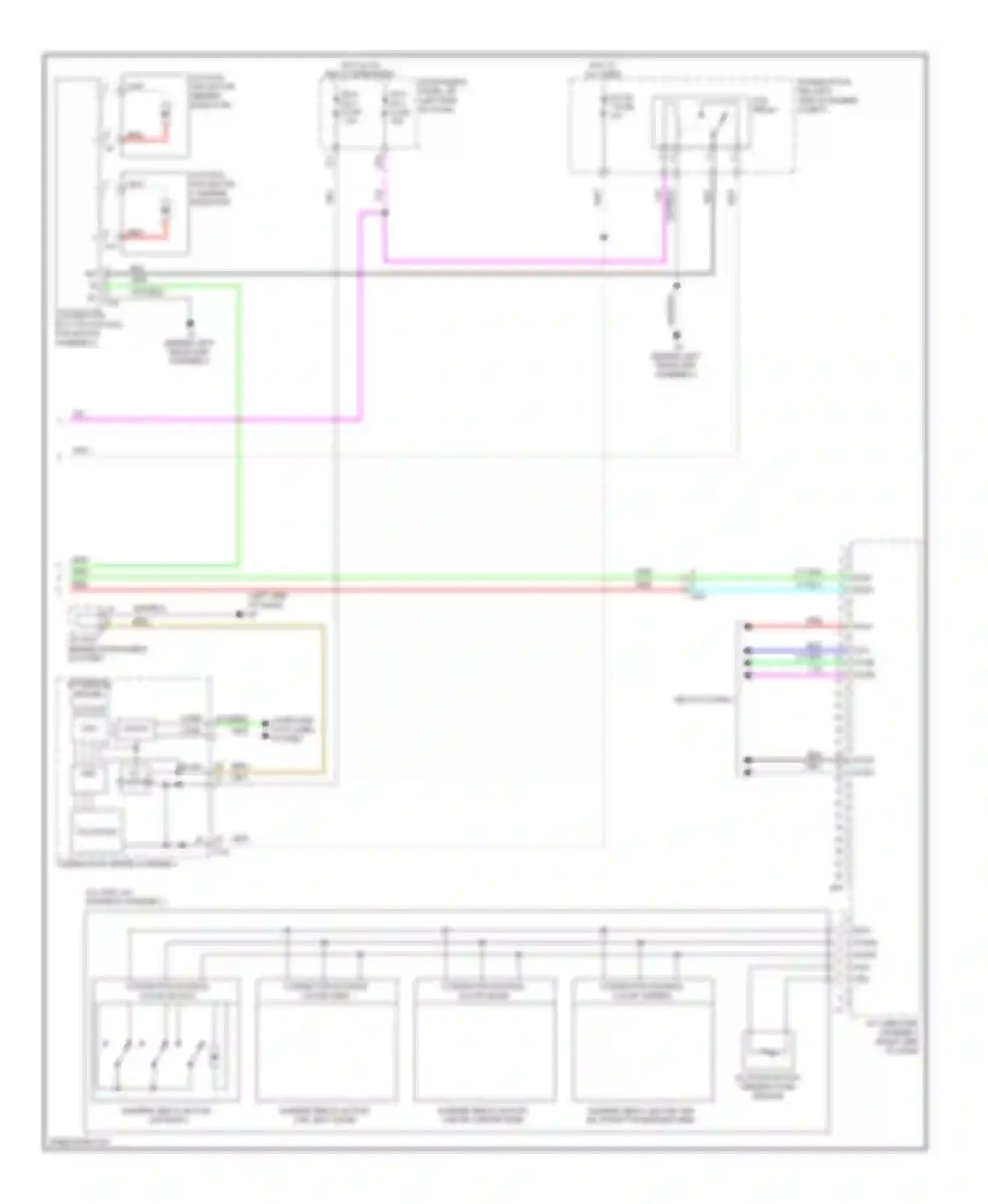 ES Lexus XV60 (2012-2015): Automatic a/c circuit (3 of 3)