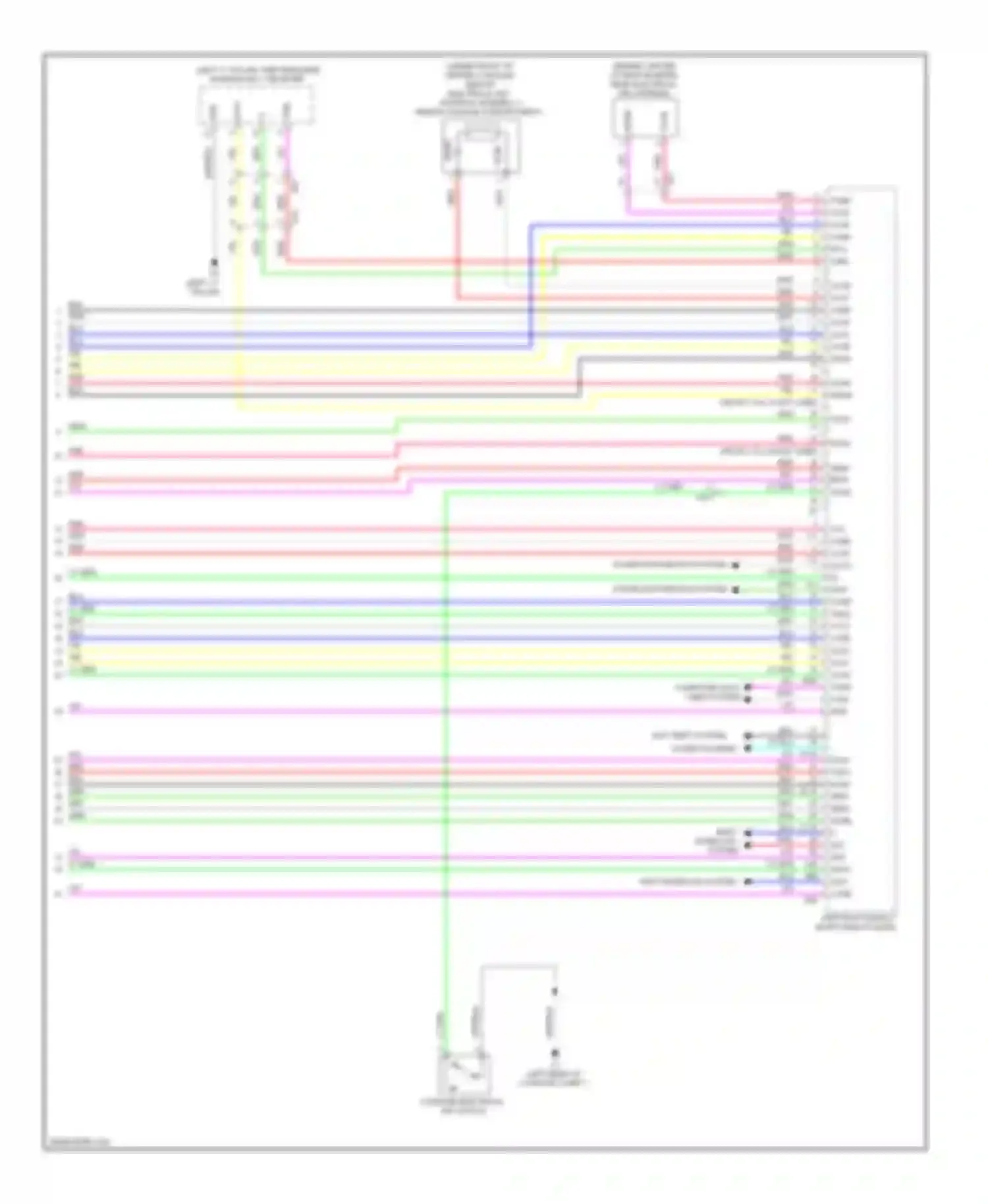 ES Lexus XV60 (2012-2015): Forced entry circuit (7 of 7)