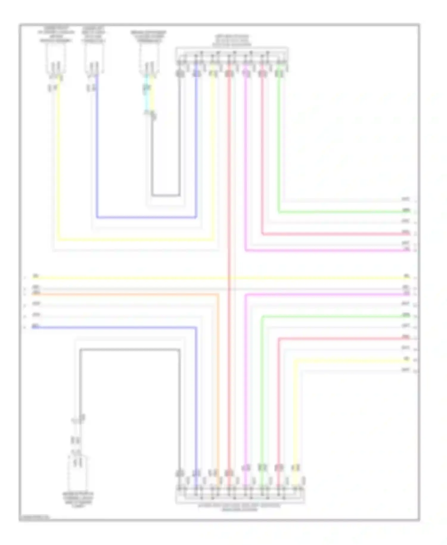 ES Lexus XV60 (2012-2015): Body ecu circuit (2 of 4)