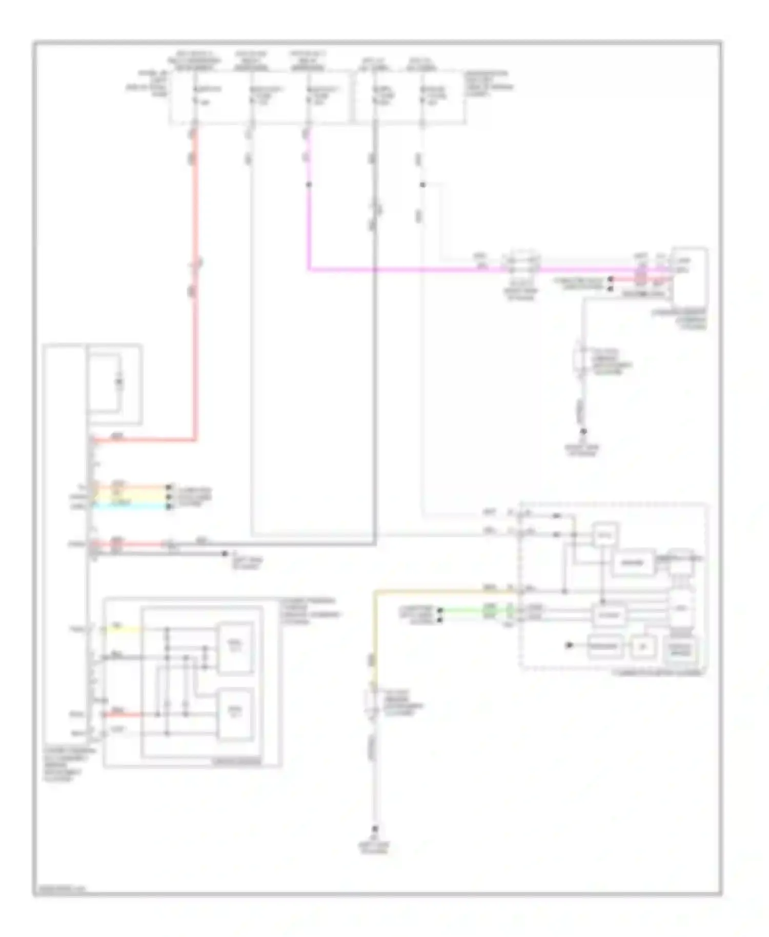 ES Lexus XV60 (2012-2015): Electronic power steering circuit