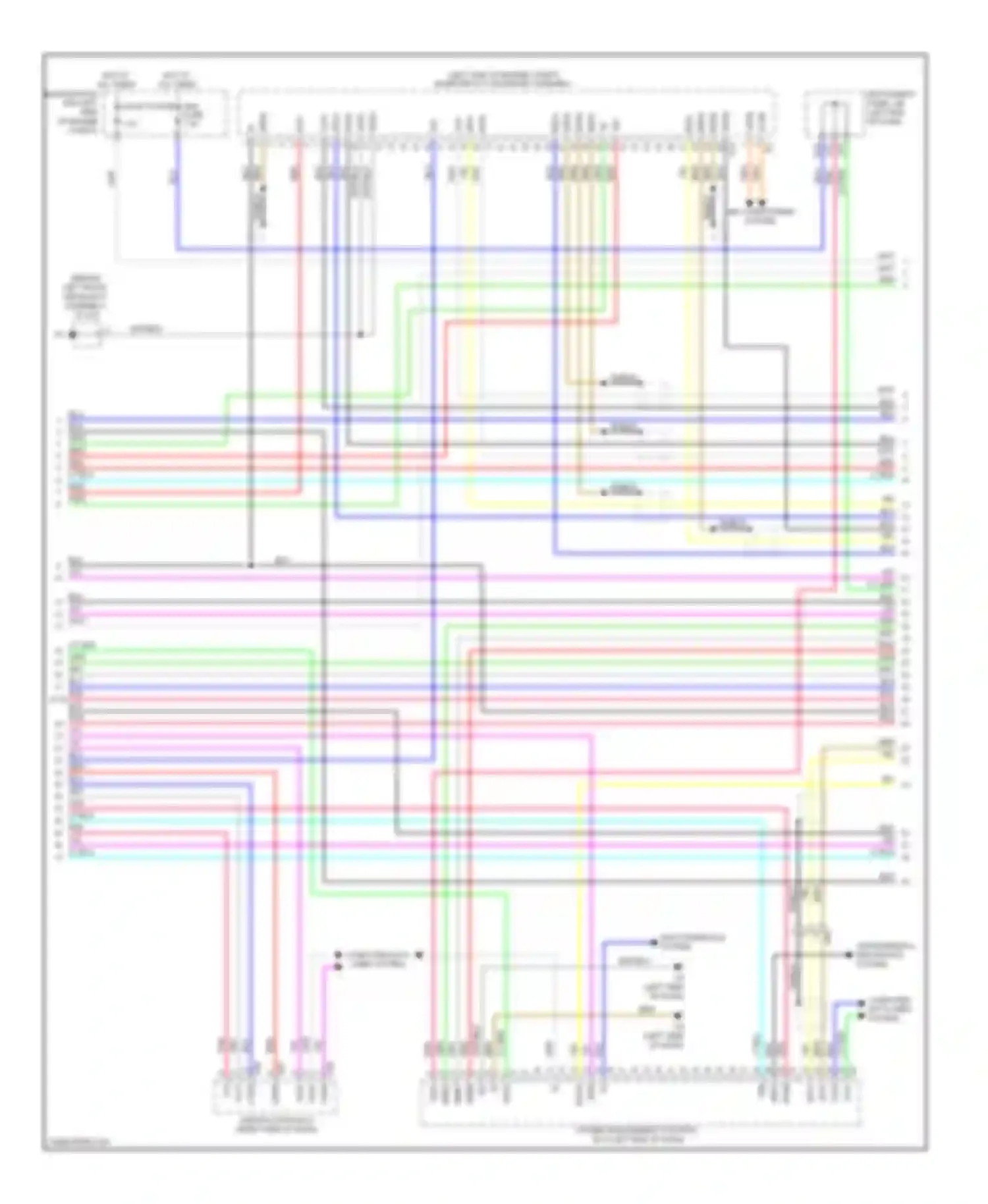 ES Lexus XV60 (2012-2015): Wiring diagram engine performance 2.5l hybrid, hybrid system circuit (3 of 7)