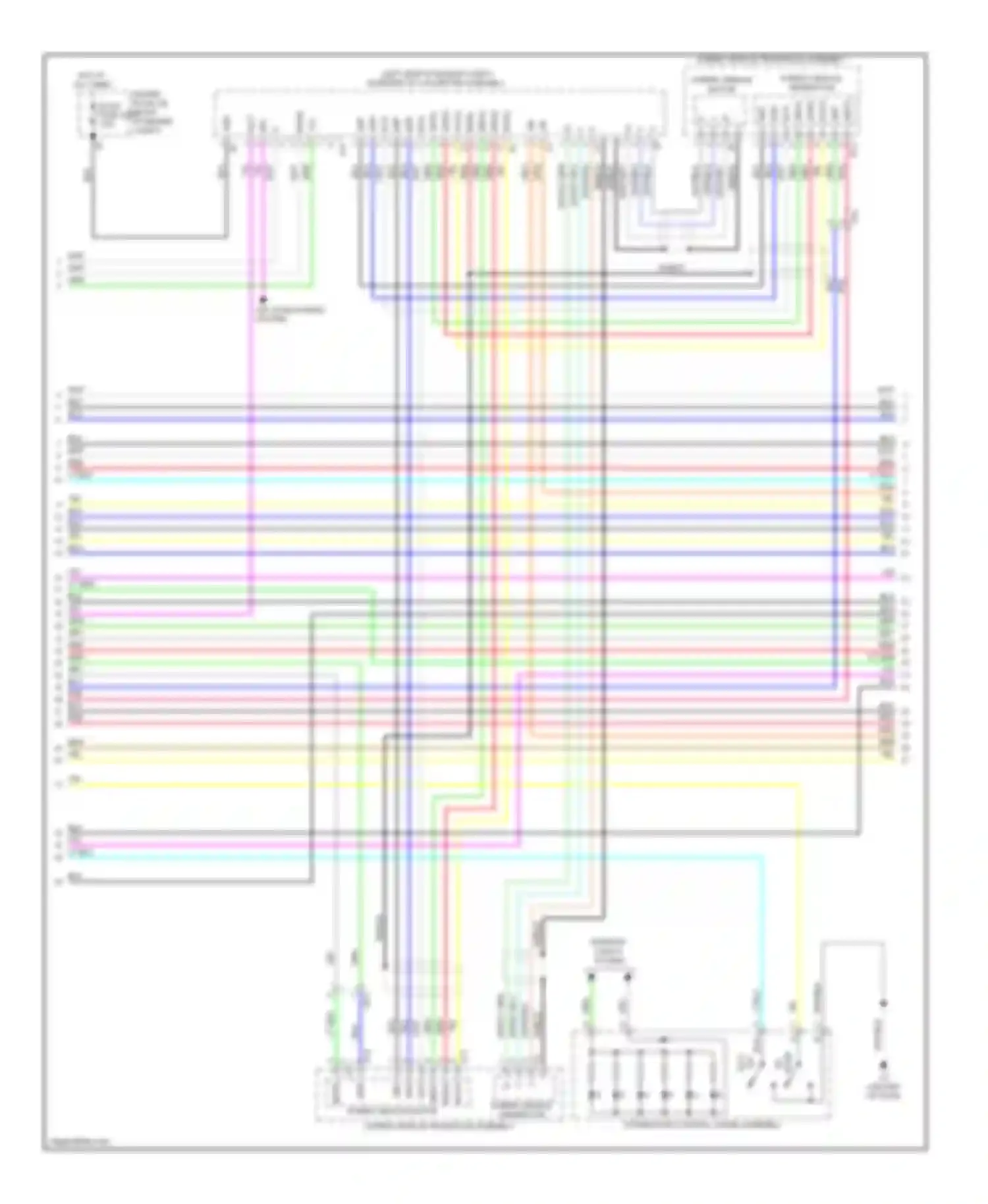 ES Lexus XV60 (2012-2015): Wiring diagram engine performance 2.5l hybrid, hybrid system circuit (4 of 7)
