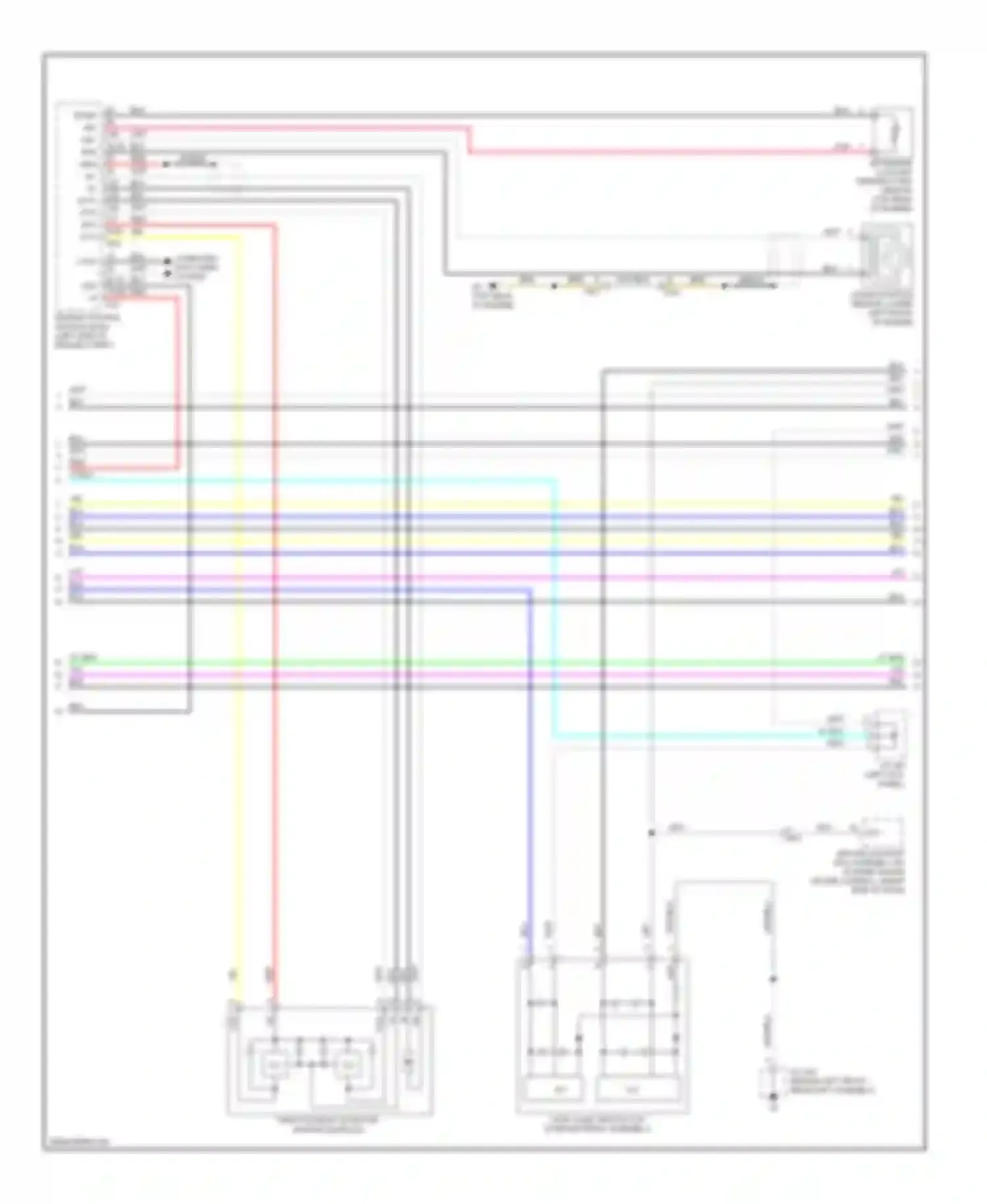 ES Lexus XV60 (2012-2015): Wiring diagram engine performance 2.5l hybrid, hybrid system circuit (6 of 7)