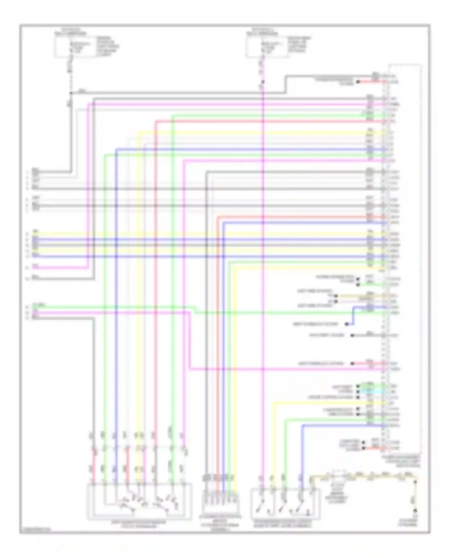 ES Lexus XV60 (2012-2015): Wiring diagram engine performance 2.5l hybrid, hybrid system circuit (7 of 7)