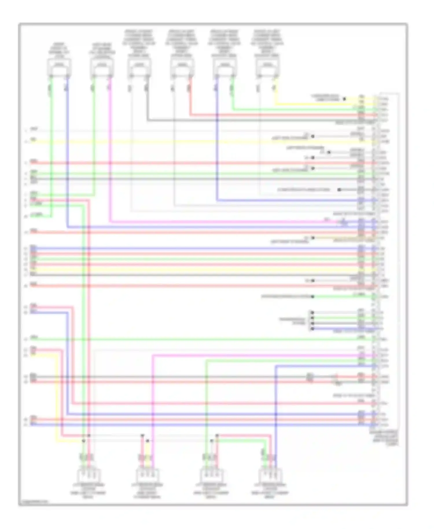 ES Lexus XV60 (2012-2015): Wiring diagram engine performance 3.5l (5 of 5)