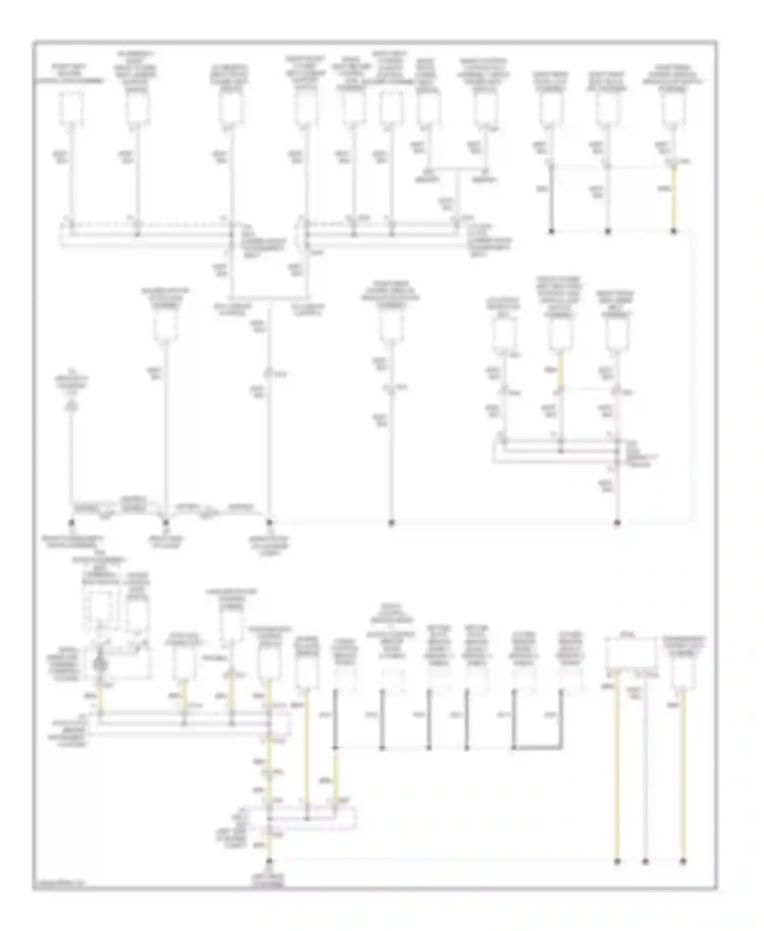 ES Lexus XV60 (2012-2015): Ground distribution circuit (2 of 6)