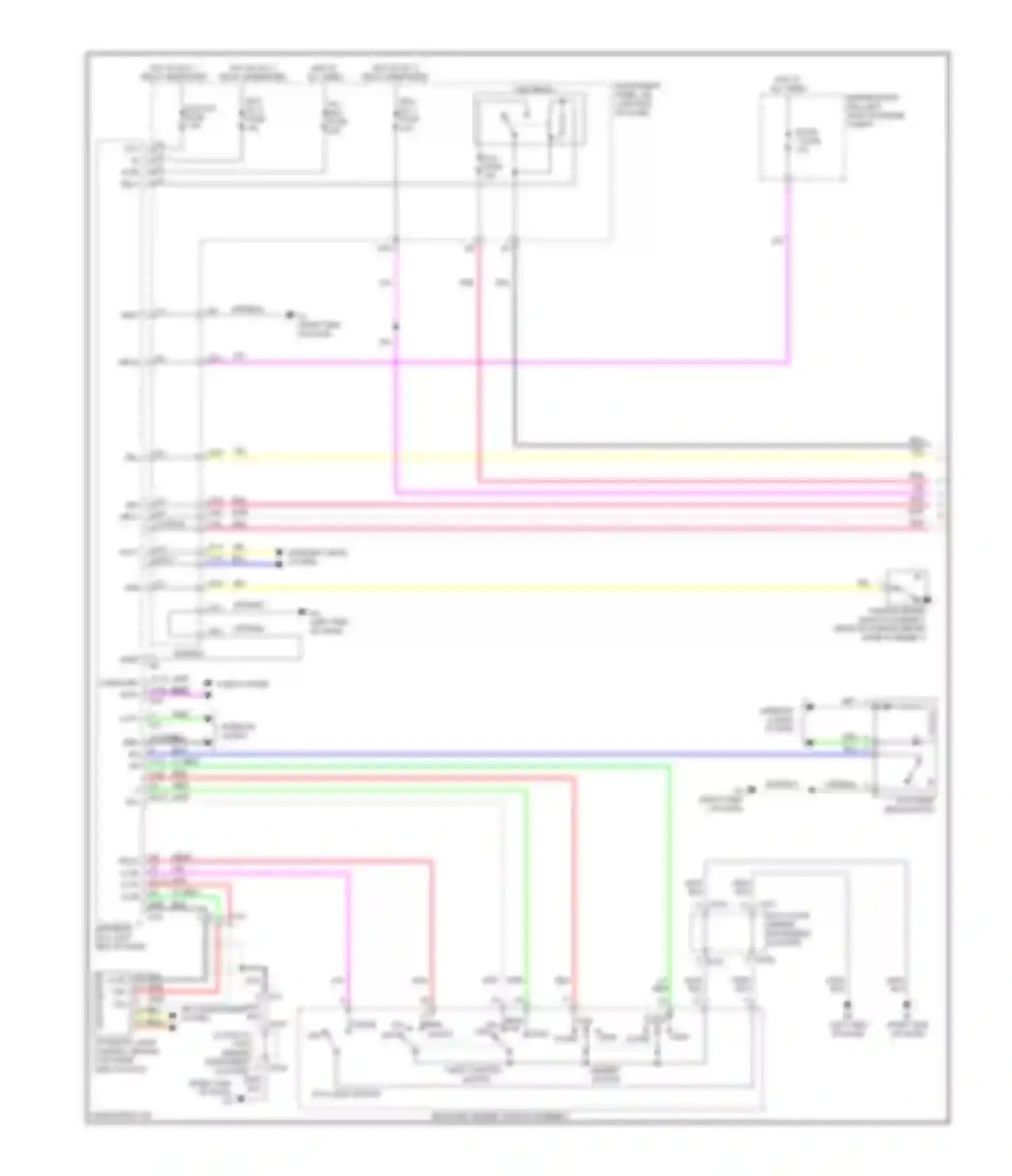 ES Lexus XV60 (2012-2015): Headlamps circuit (1 of 2)