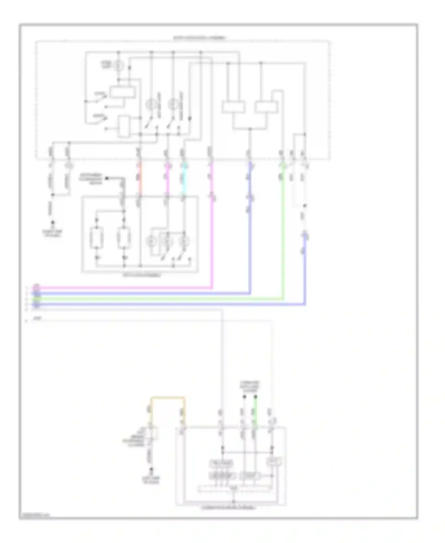 ES Lexus XV60 (2012-2015): Courtesy lamps circuit (4 of 4)