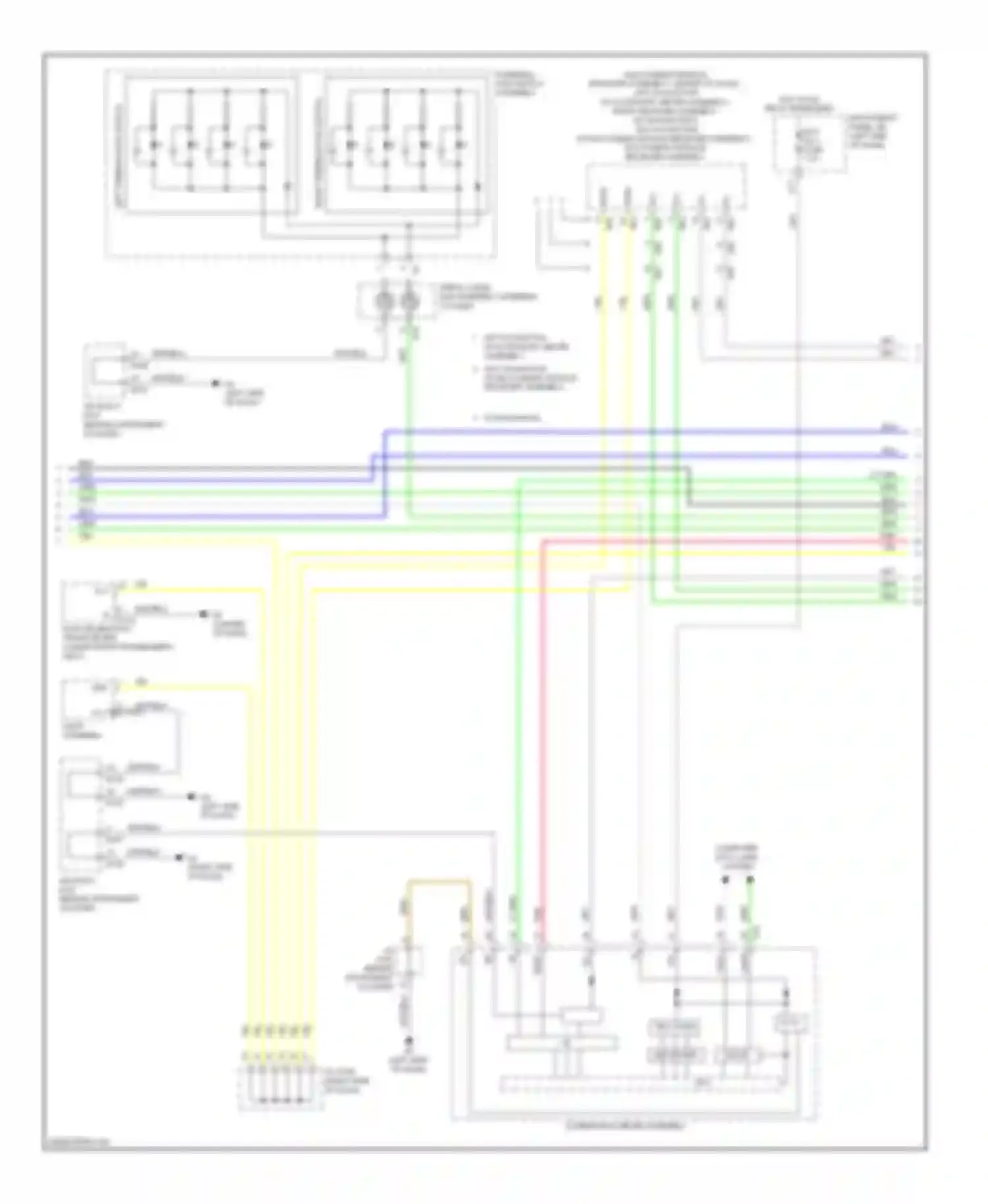ES Lexus XV60 (2012-2015): Instrument illumination circuit (2 of 6)