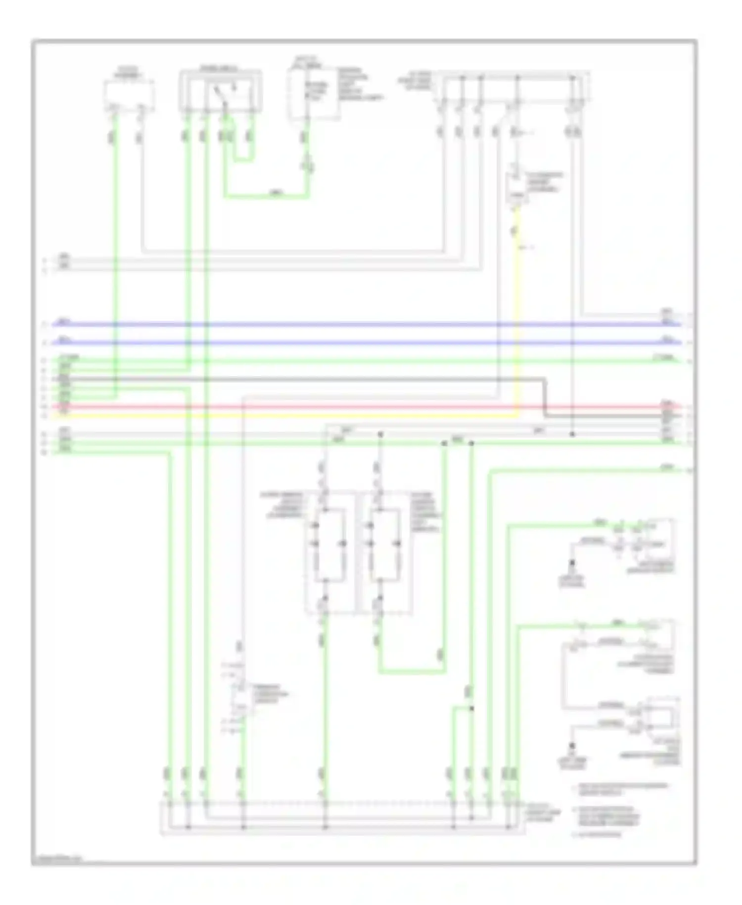 ES Lexus XV60 (2012-2015): Instrument illumination circuit (3 of 6)