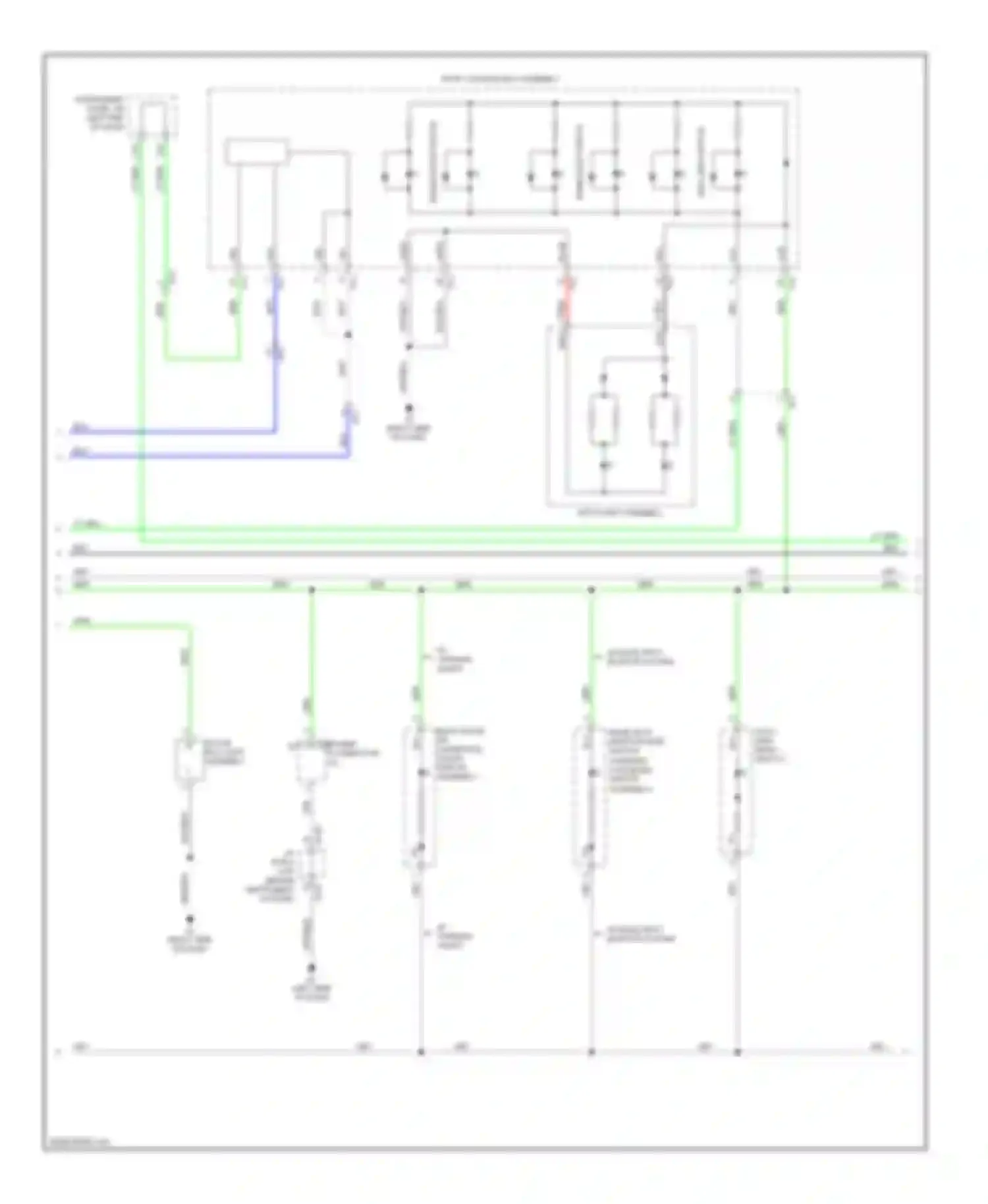 ES Lexus XV60 (2012-2015): Instrument illumination circuit (5 of 6)