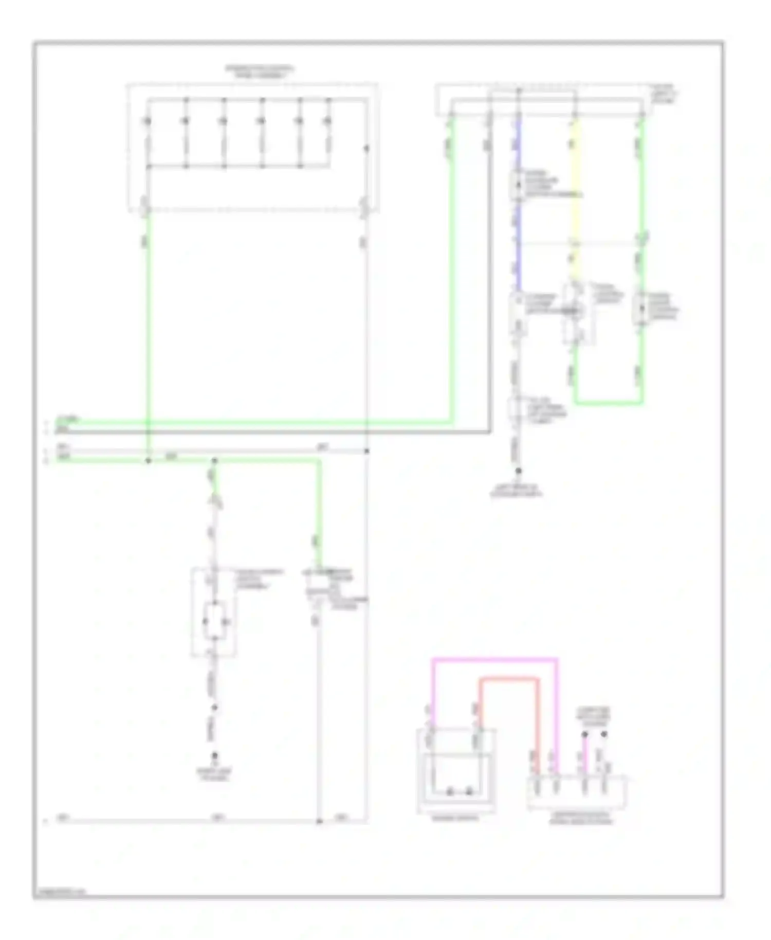 ES Lexus XV60 (2012-2015): Instrument illumination circuit (6 of 6)