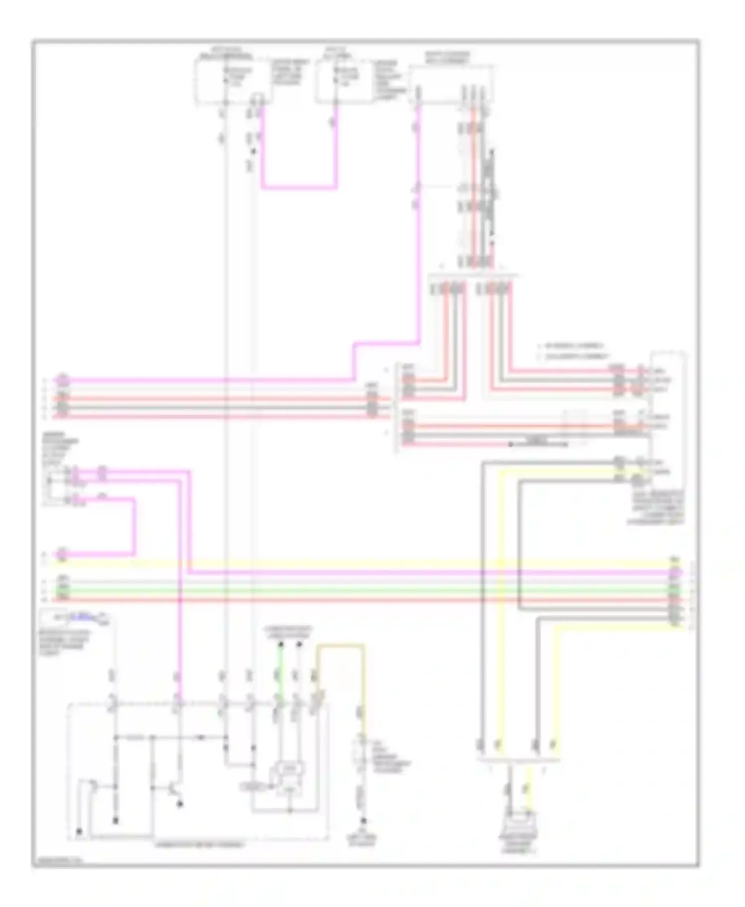 ES Lexus XV60 (2012-2015): Radio circuit, without navigation & multi-media module receiver assembly (2 of 3)