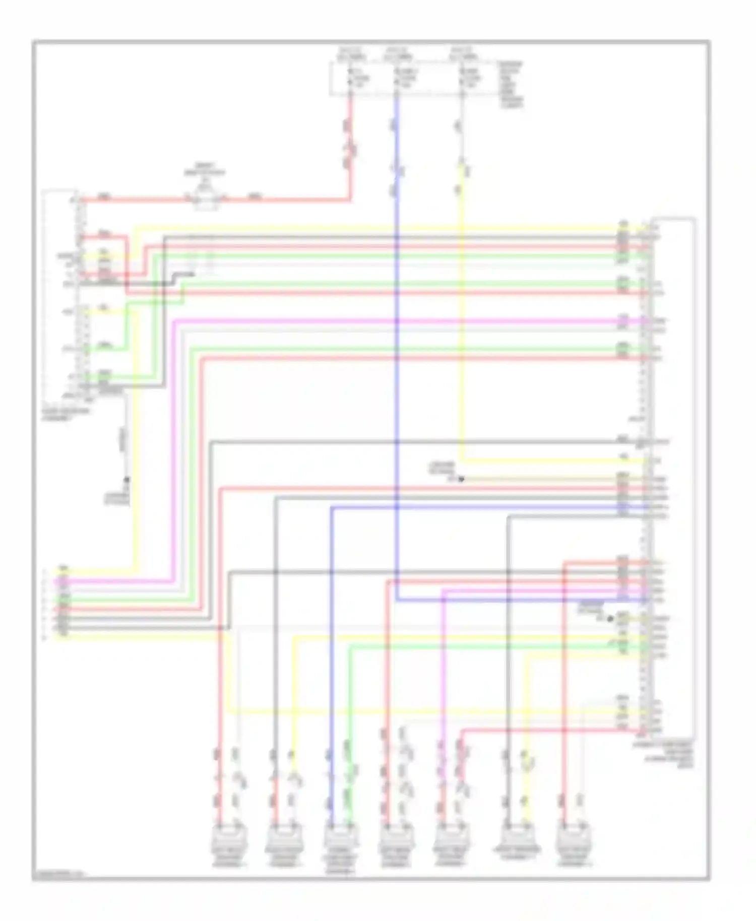 ES Lexus XV60 (2012-2015): Radio circuit, without navigation & multi-media module receiver assembly (3 of 3)
