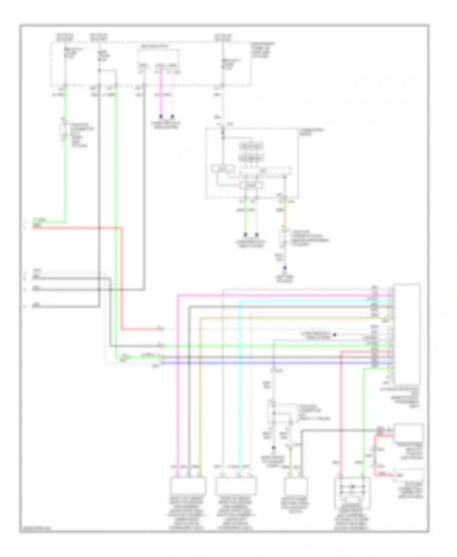 ES Lexus XV60 (2012-2015): Supplemental restraint circuit (3 of 3)