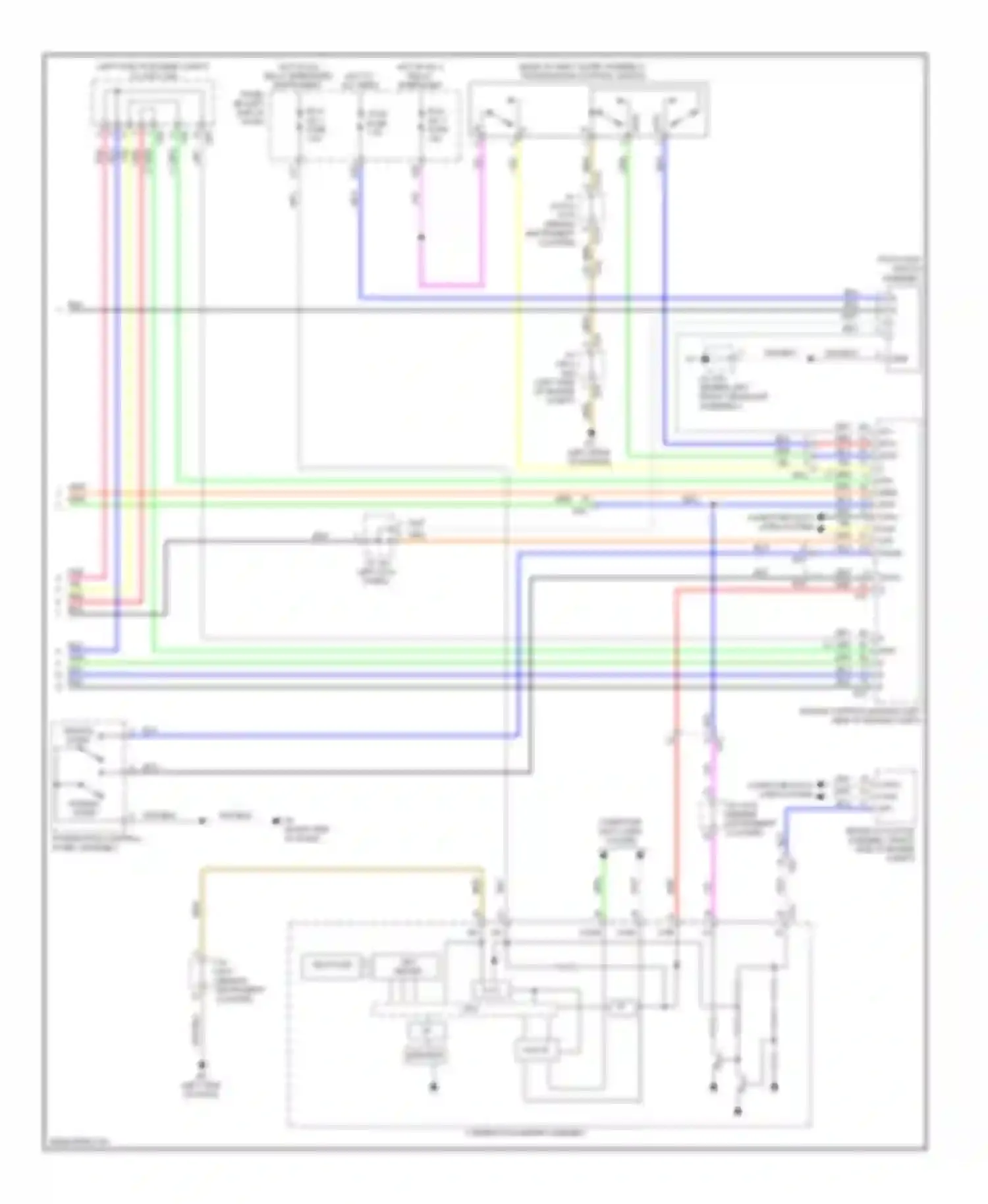 ES Lexus XV60 (2012-2015): Transmission circuit (2 of 2)