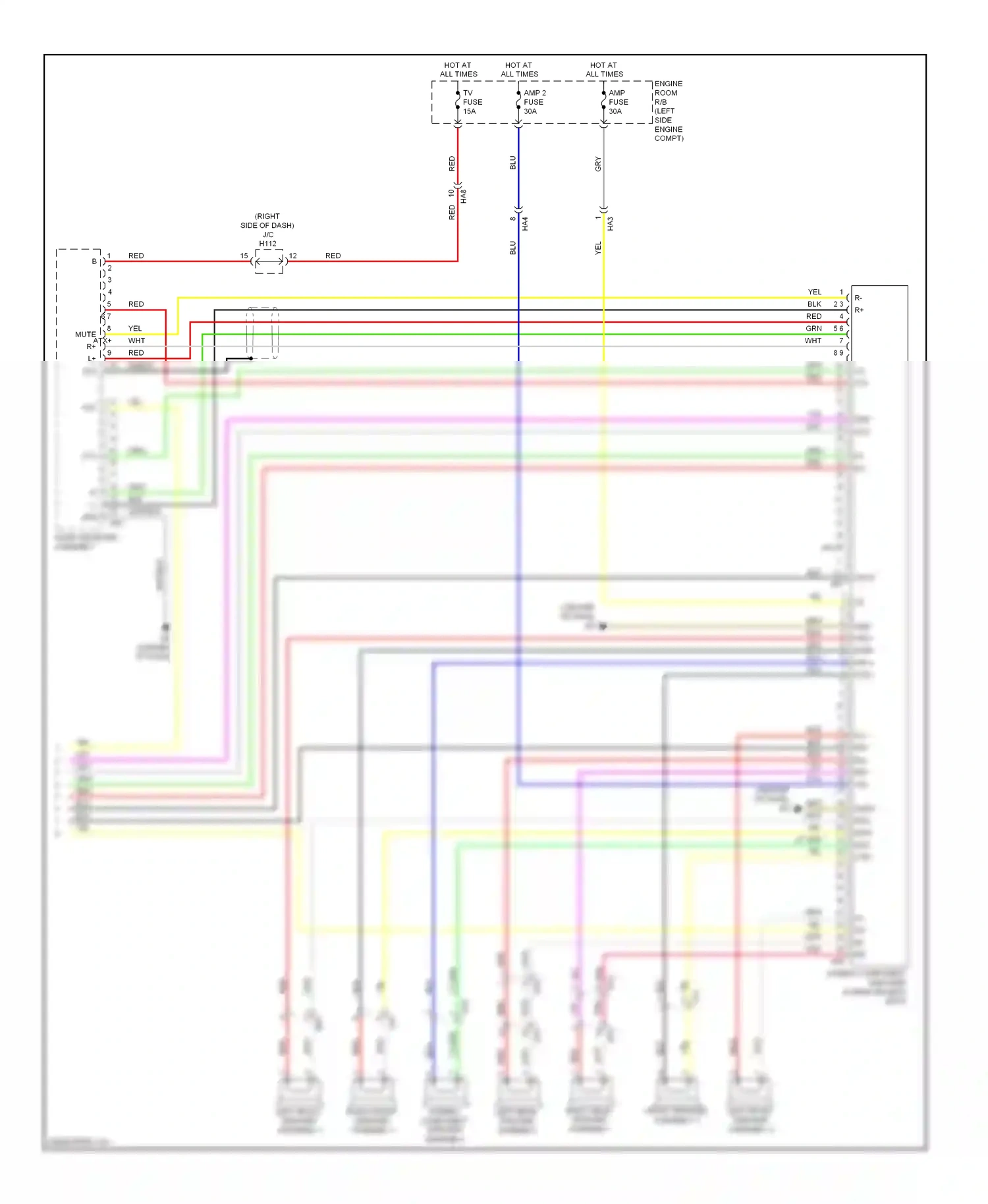 Wiring diagram blk for Lexus ES XV60 (2012-2015) (128 of 144)