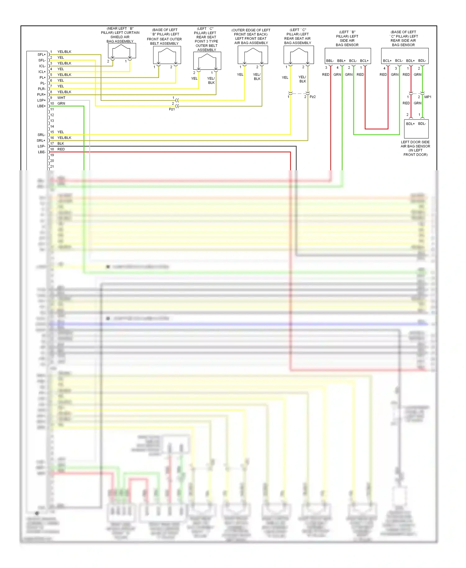 Wiring diagram blu for Lexus ES XV60 (2012-2015) (106 of 139)