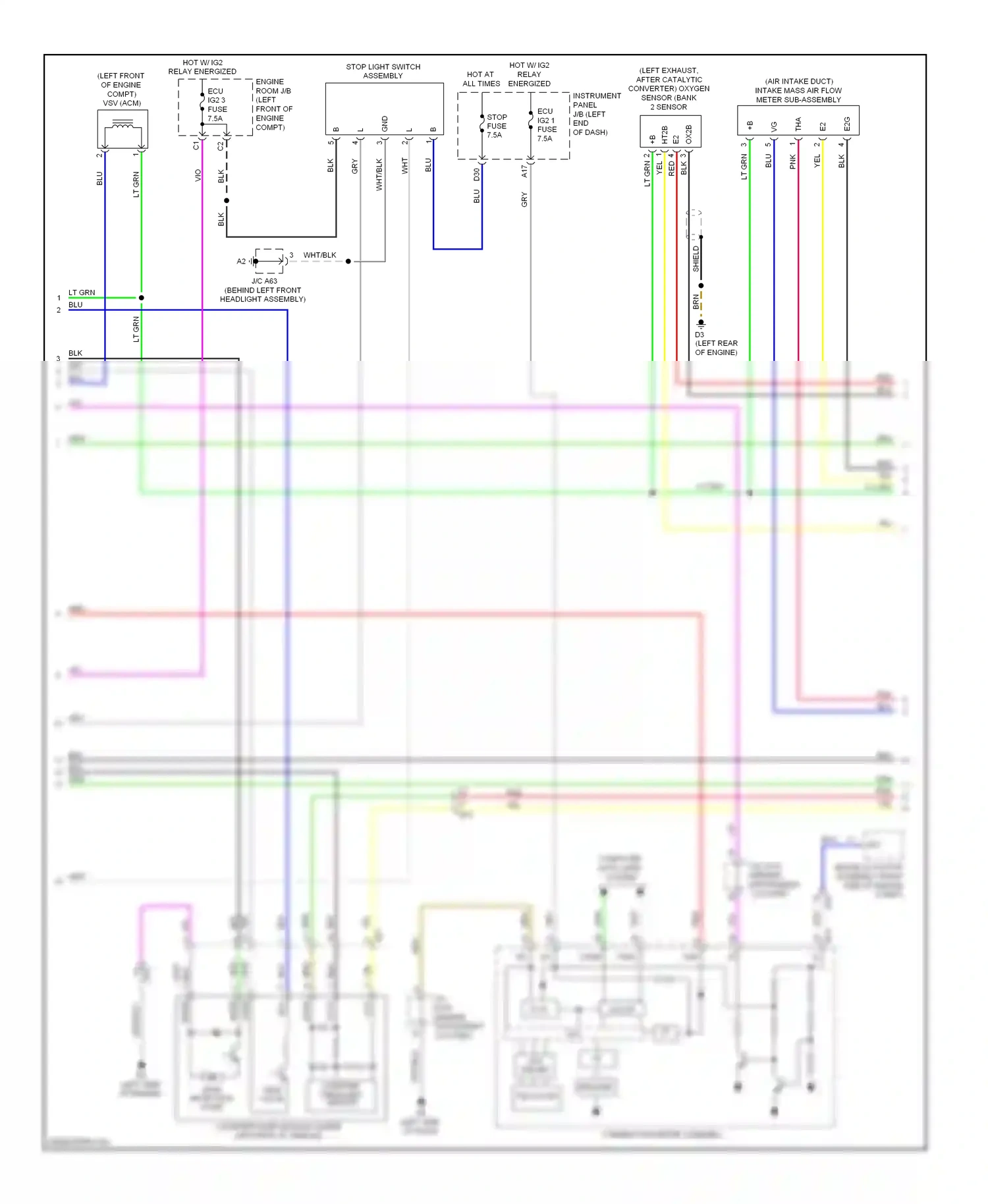 Wiring diagram can i/f for Lexus ES XV60 (2012-2015) (26 of 26)