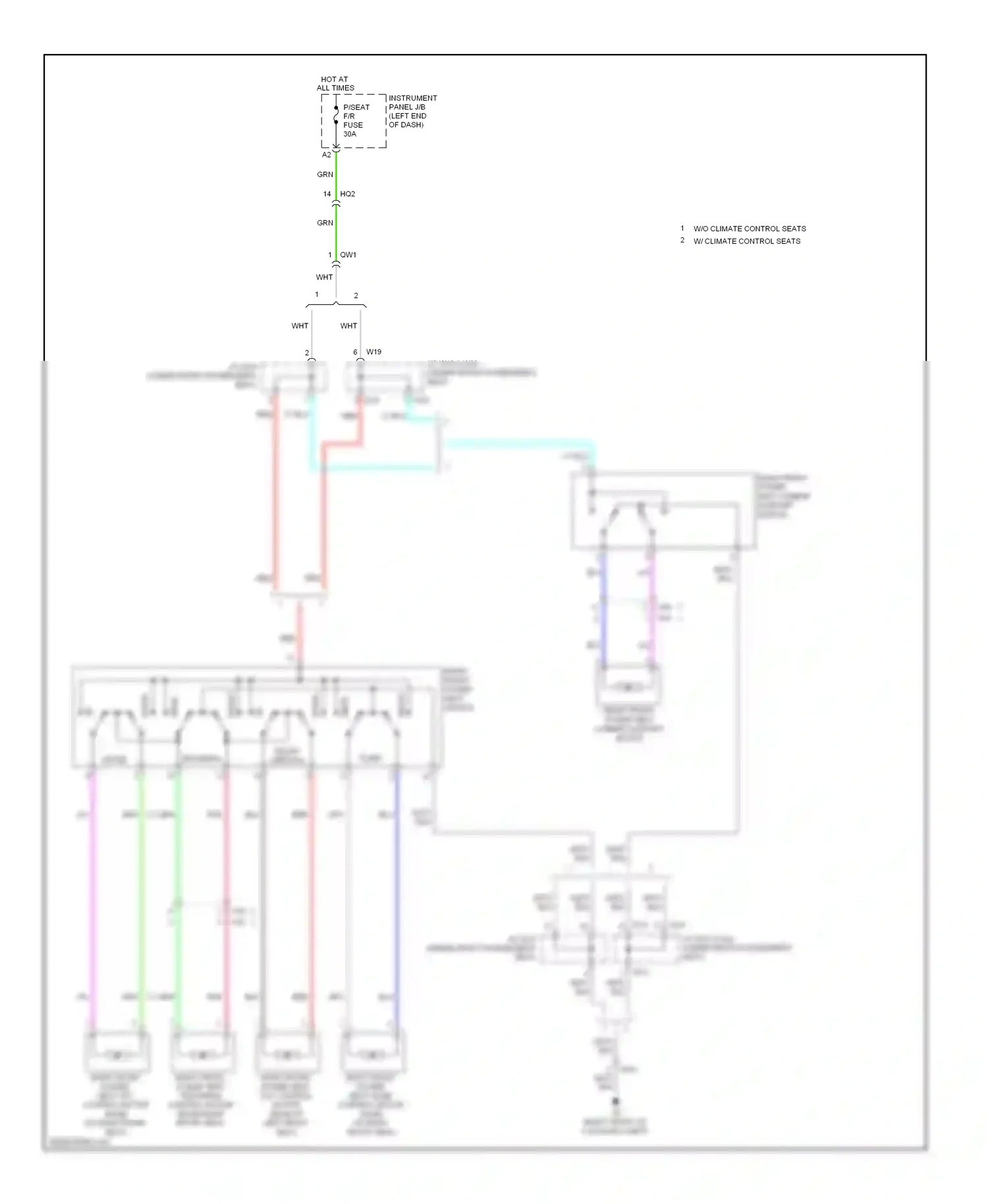 Lexus ES XV60 (2012-2015) down wiring diagram  (4 of 6)
