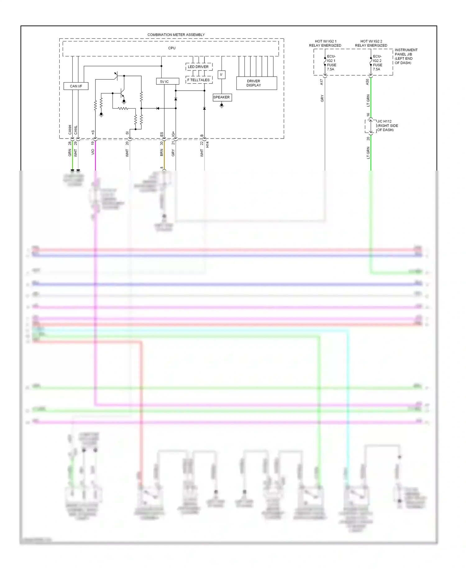 Lexus ES XV60 (2012-2015) grn wiring diagram  (10 of 141)